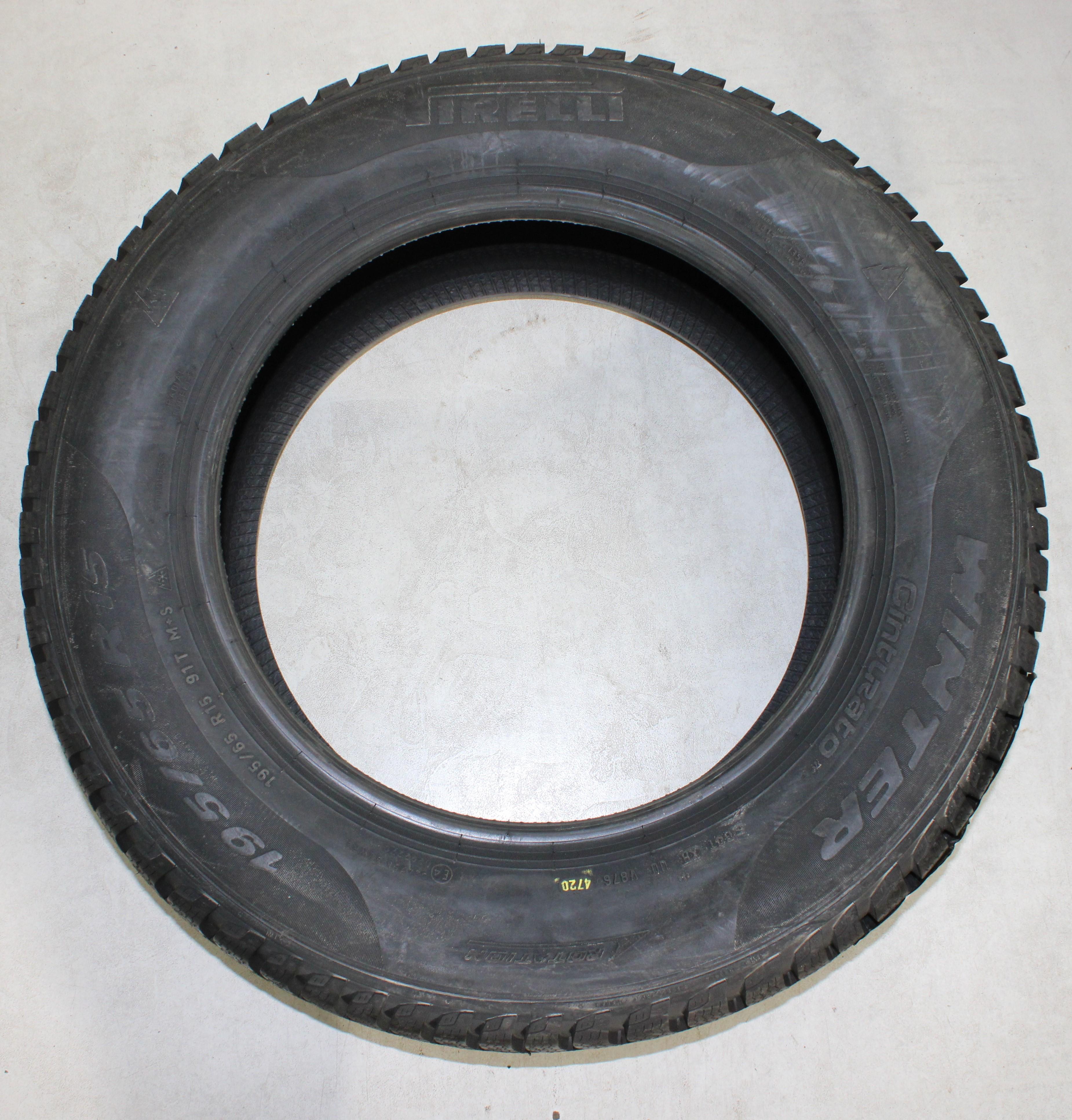 1 x 195/65R15 91T pneu hiver Pirelli Winter Cinturato 2020
