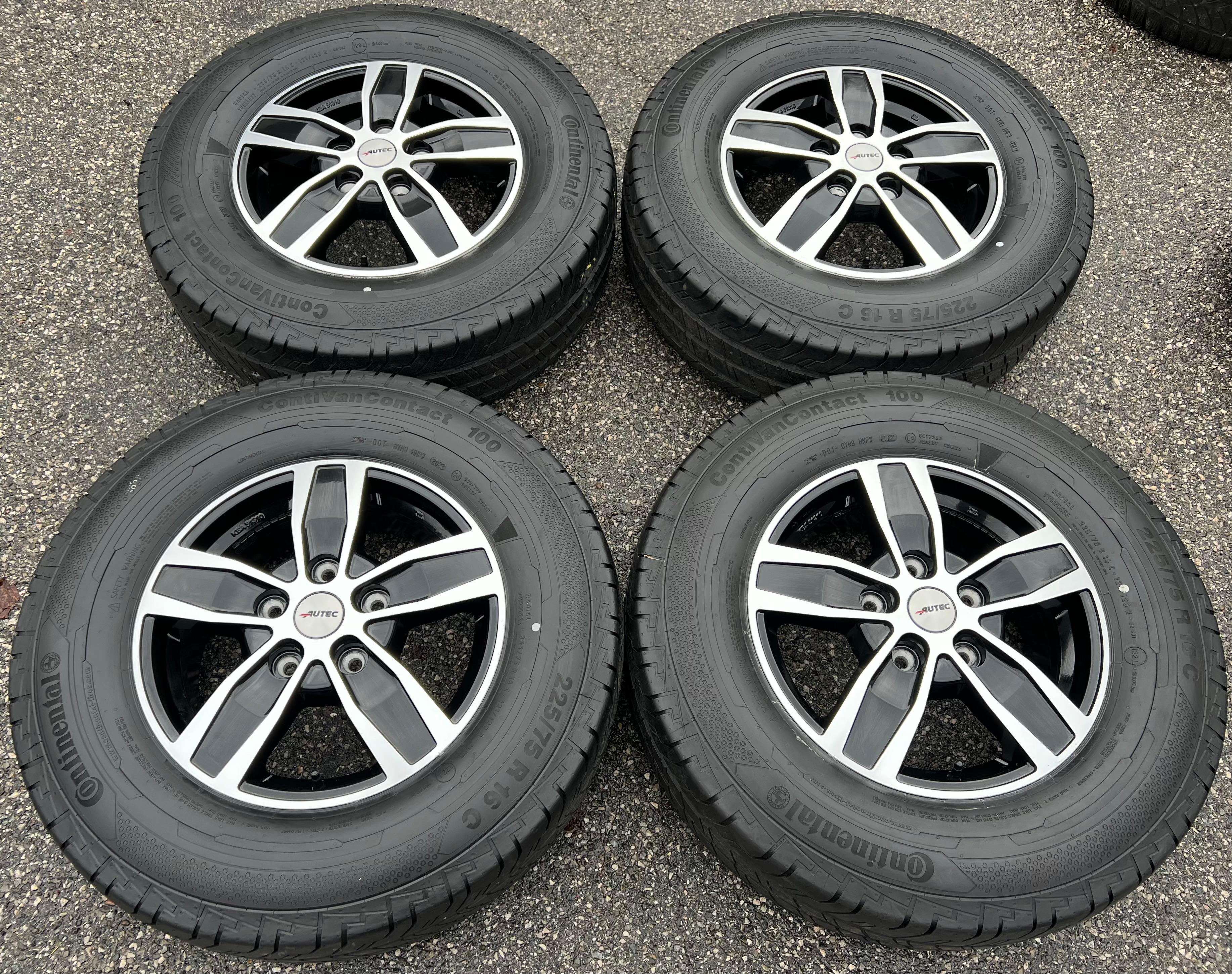 ROUES D'ÉTÉ ALU PEUGEOT BOXER FIAT DUCATO CITROEN JUMPER 5x130 225/75R16C 2022