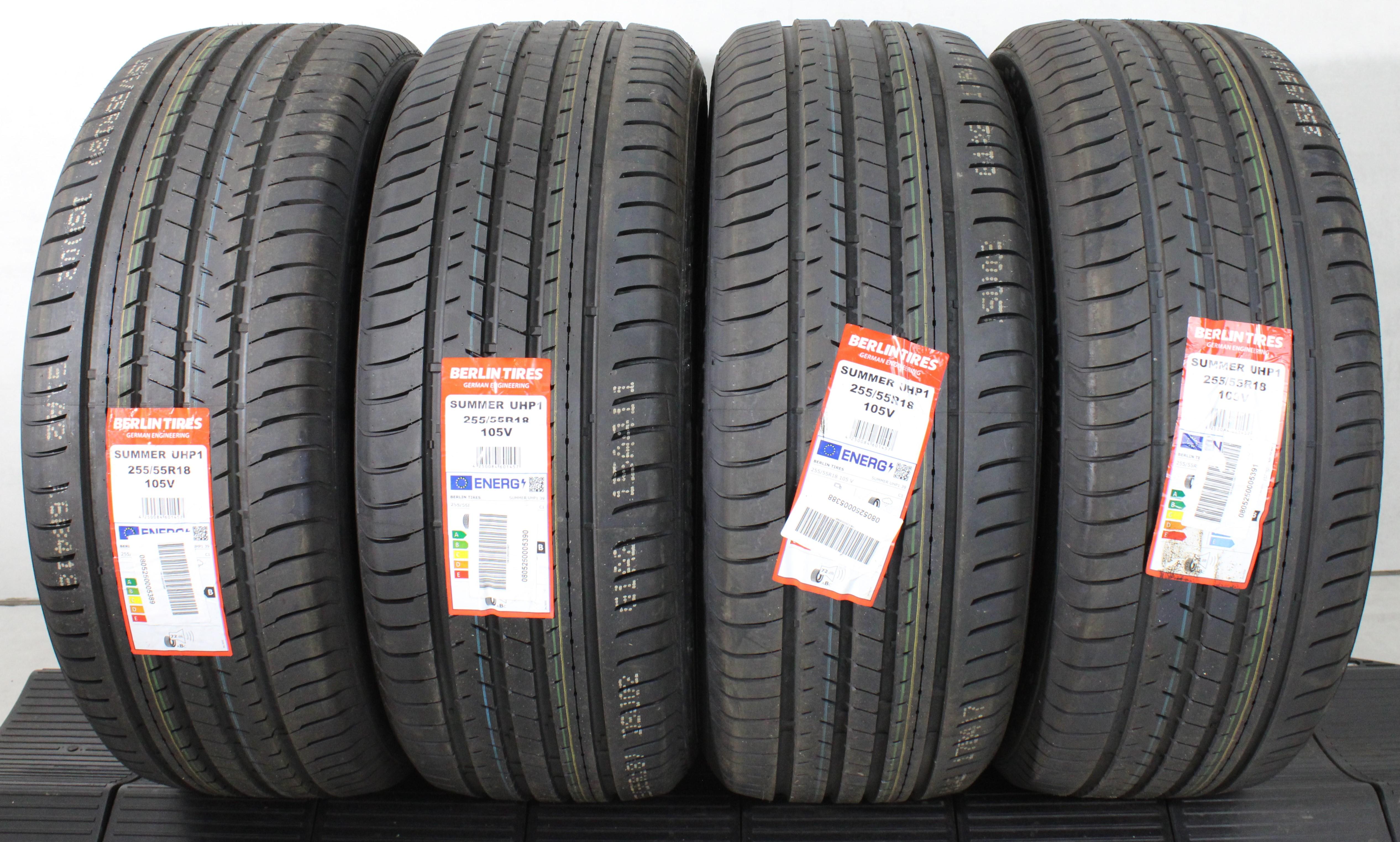 4 x 255/55R18 105V Sommerreifen Berlin Tires Summer UHP1 2023
