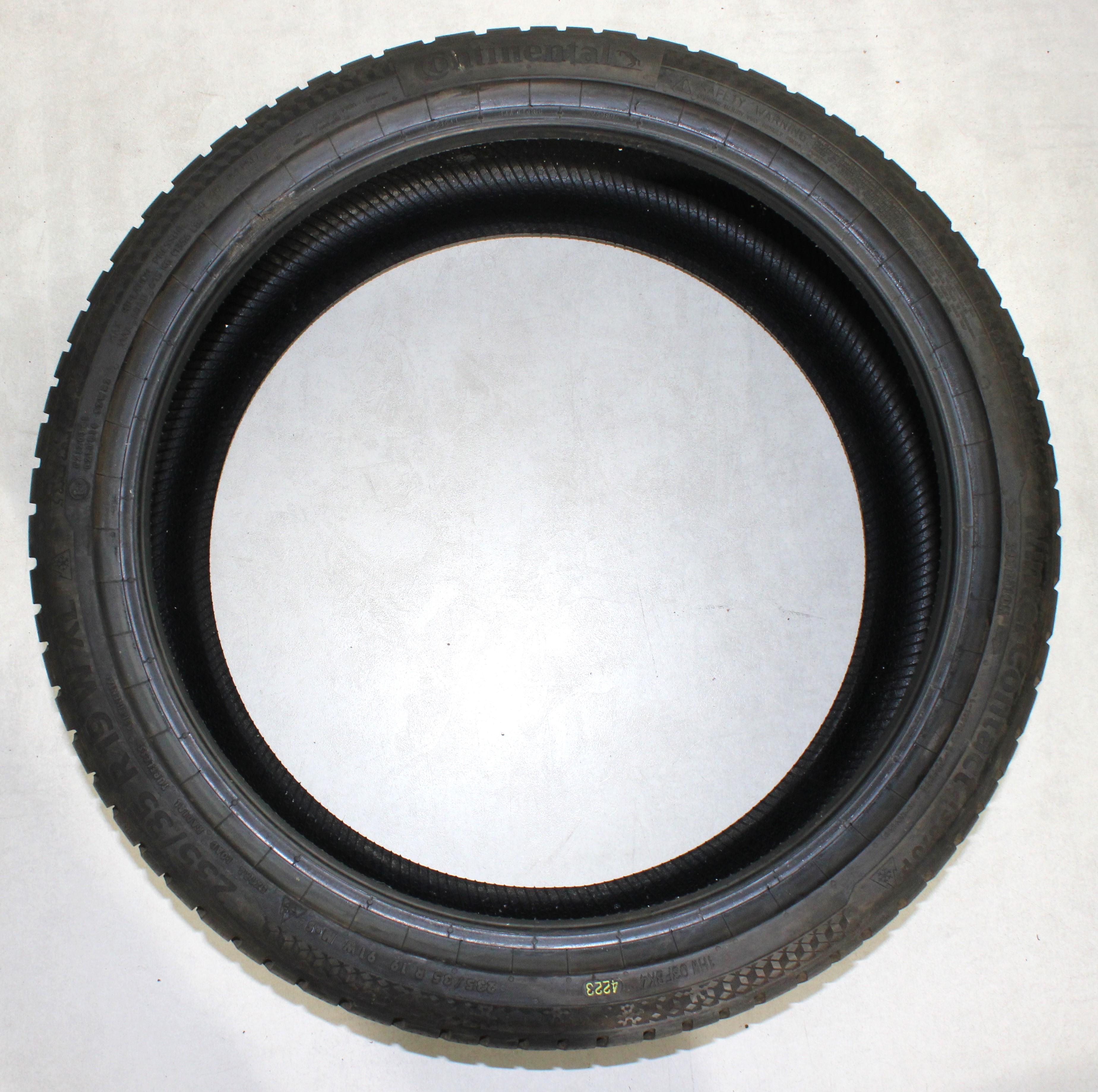4 x 235/35R19 91W neumáticos de invierno Continental Winter Contact TS870P 1x6-6,5mm/3x7,5-8mm 3x2023/1x2024 XL