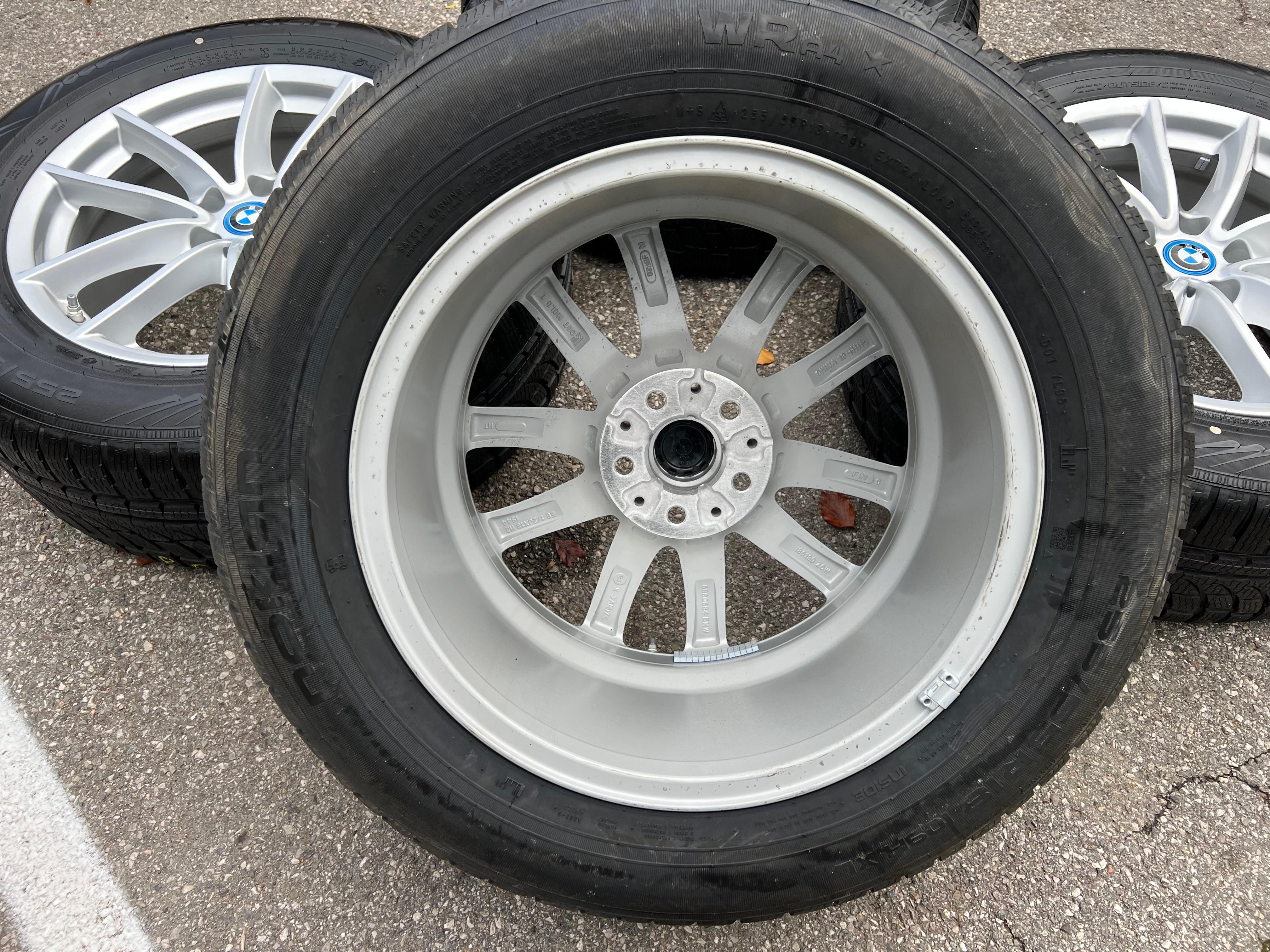 4 ORIGINAL 18" ALU WINTERRÄDER BMW X5 G05 255/55R18 109H NEU RDKS FREIHAUS