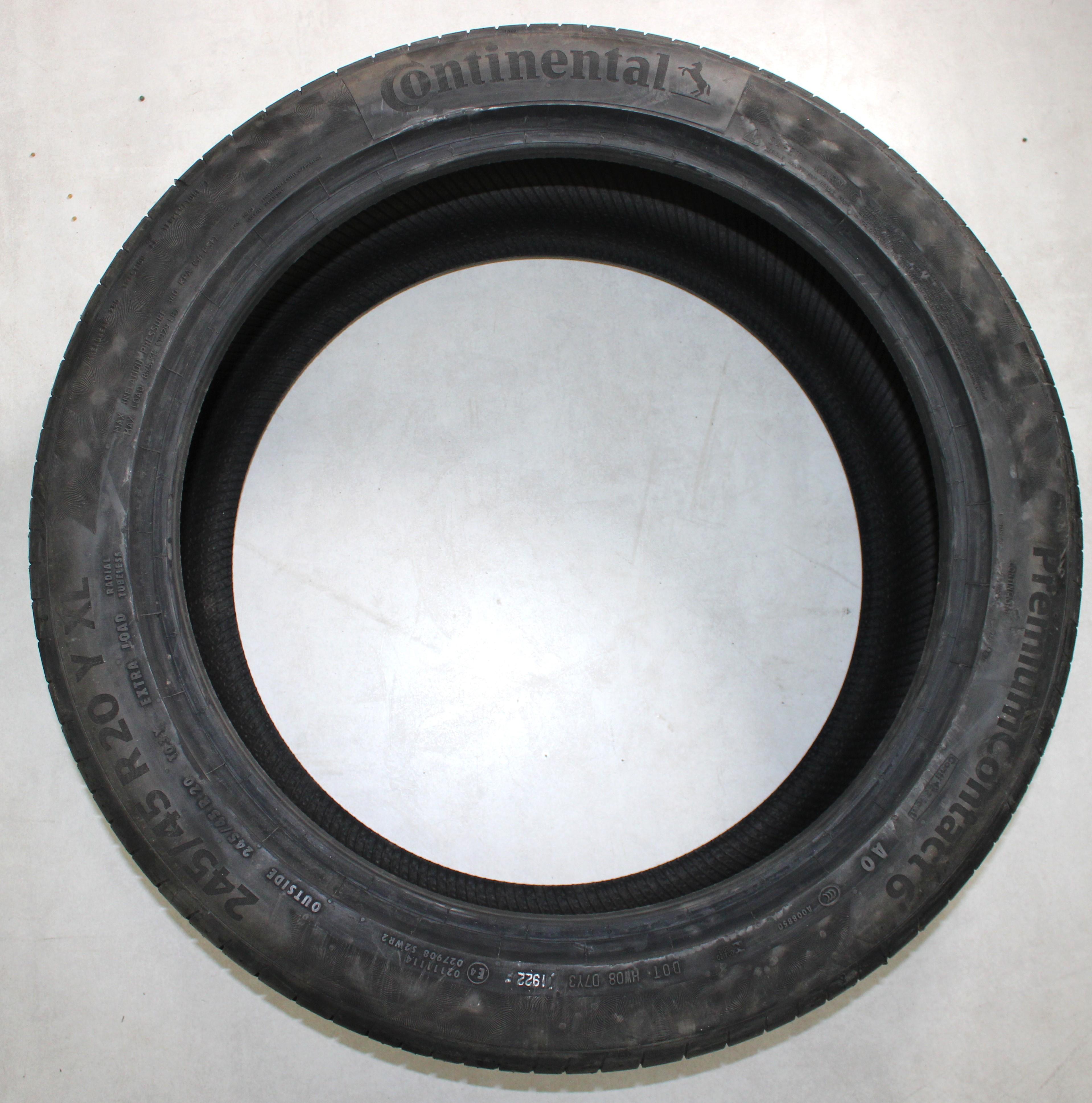 1 x 245/45R20 103Y Sommerreifen Continental Premium Contact 6 AO 2022 Silent XL