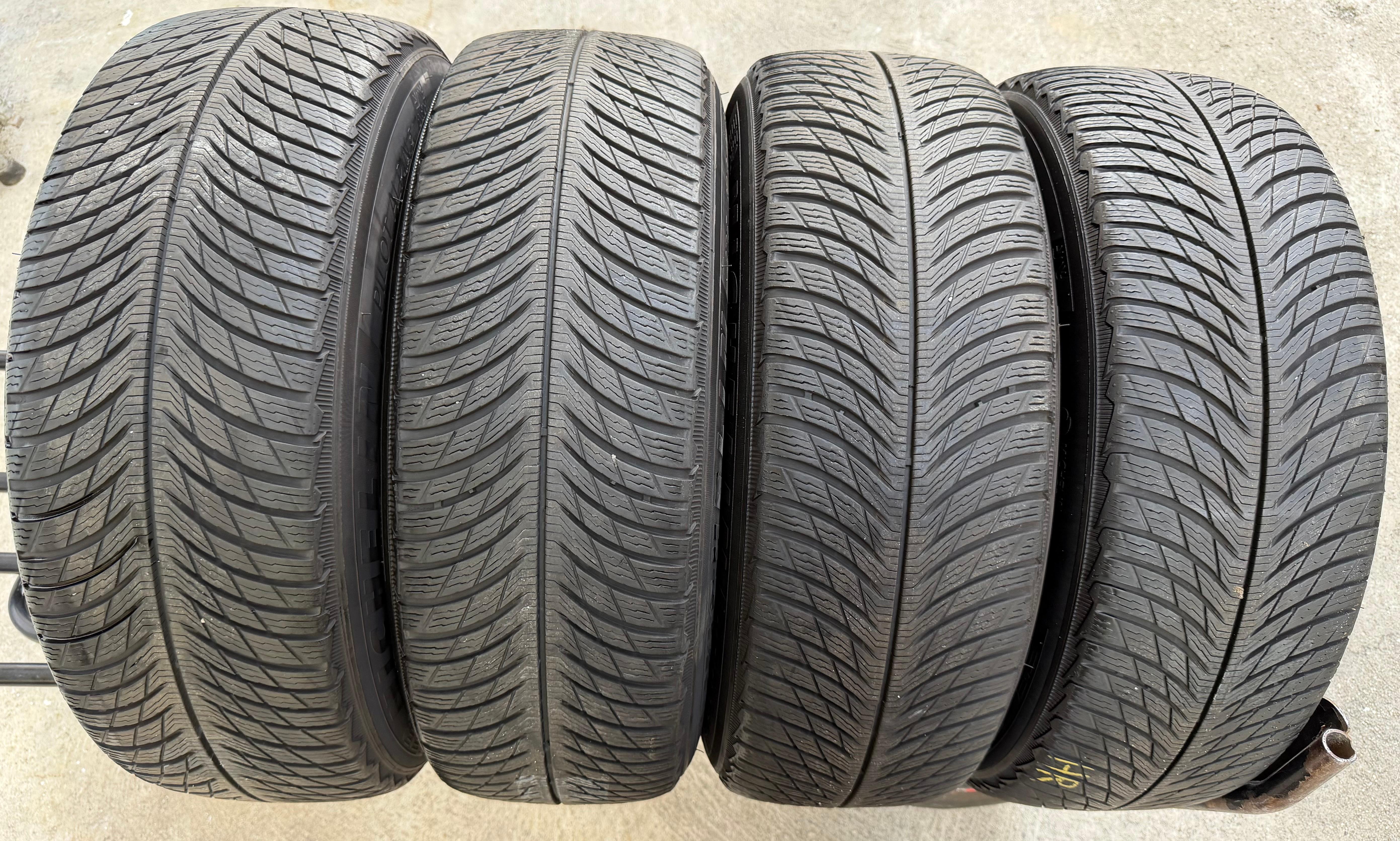4 Original 17" Alu Winterräder Audi A6 4K C8 F2 225/60R17 99H 4K0601025 Michelin