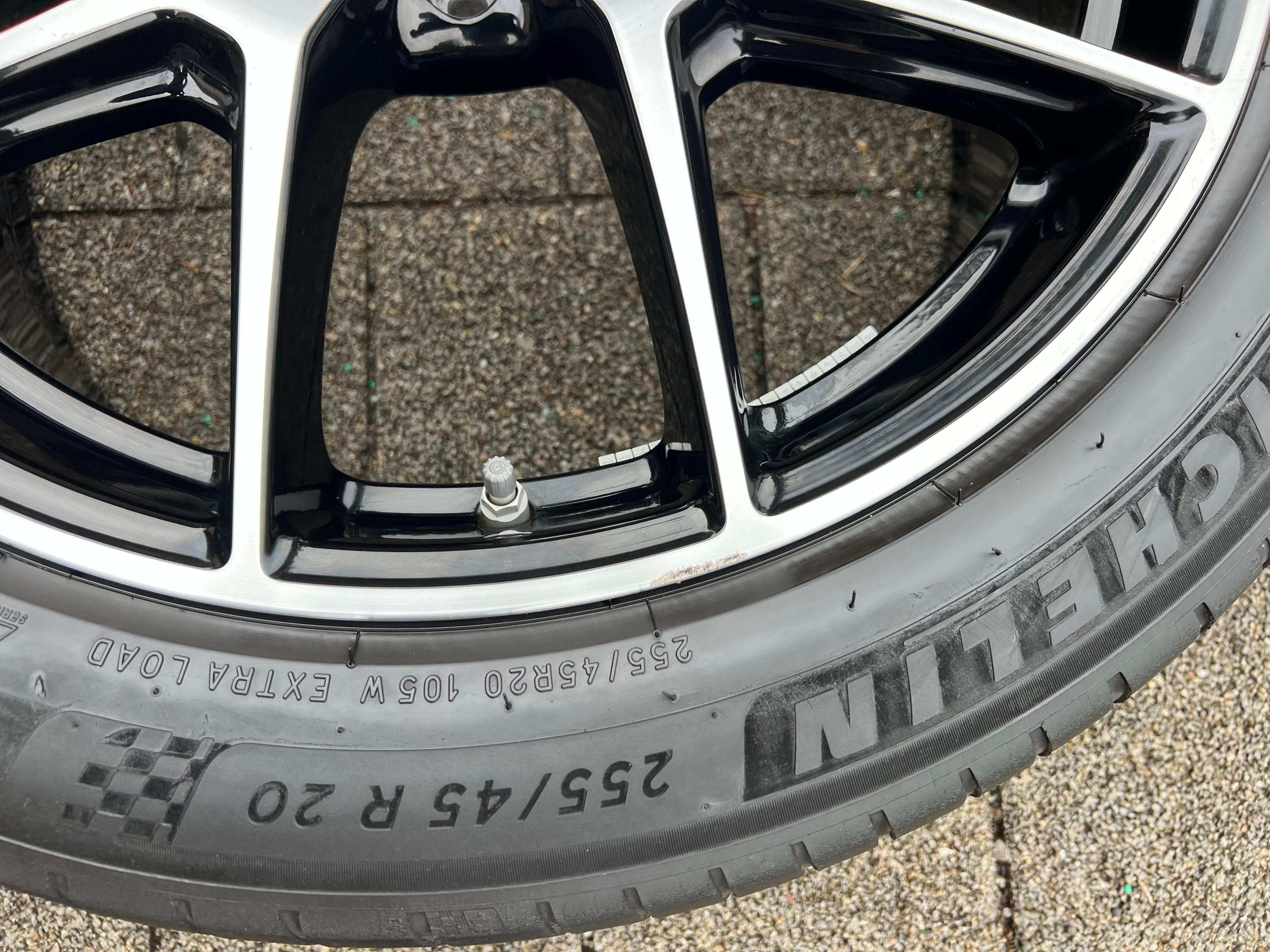 1 X ORIGINAL 19" ALUFELGE FELGE MERCEDES GLC W253 AMG A2534015500 8,5x20 ET40