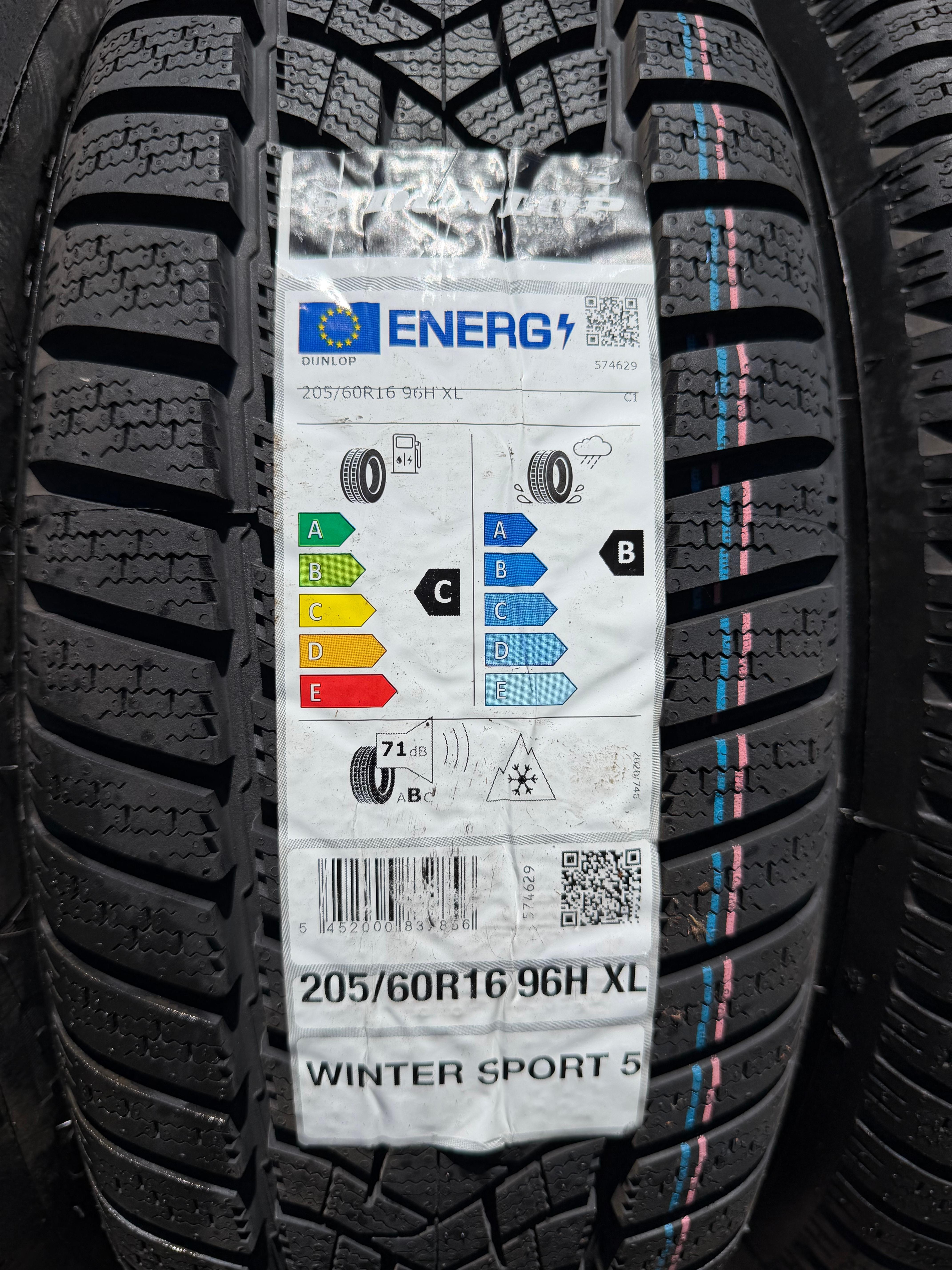4 Winterräder Audi Q2 GA VW T-Roc 205/60R16 96H Dunlop 5Q0601027CK 5Q0601027CJ NEU