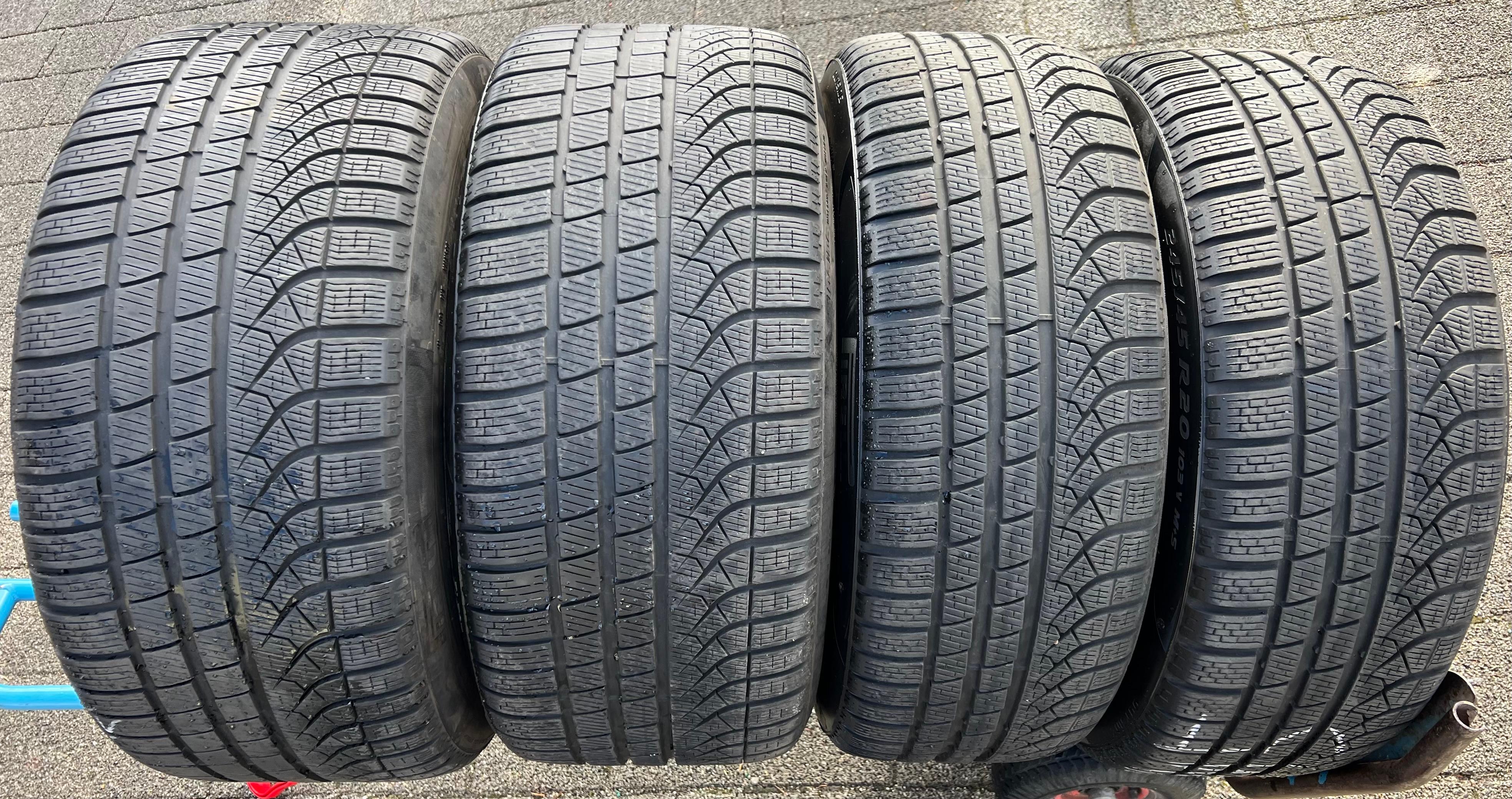 4 ORIGINELE 20" ALUMINIUM WINTERWIELEN PORSCHE TAYCAN TEQUIPMENT RDKS GRATIS VERZENDING