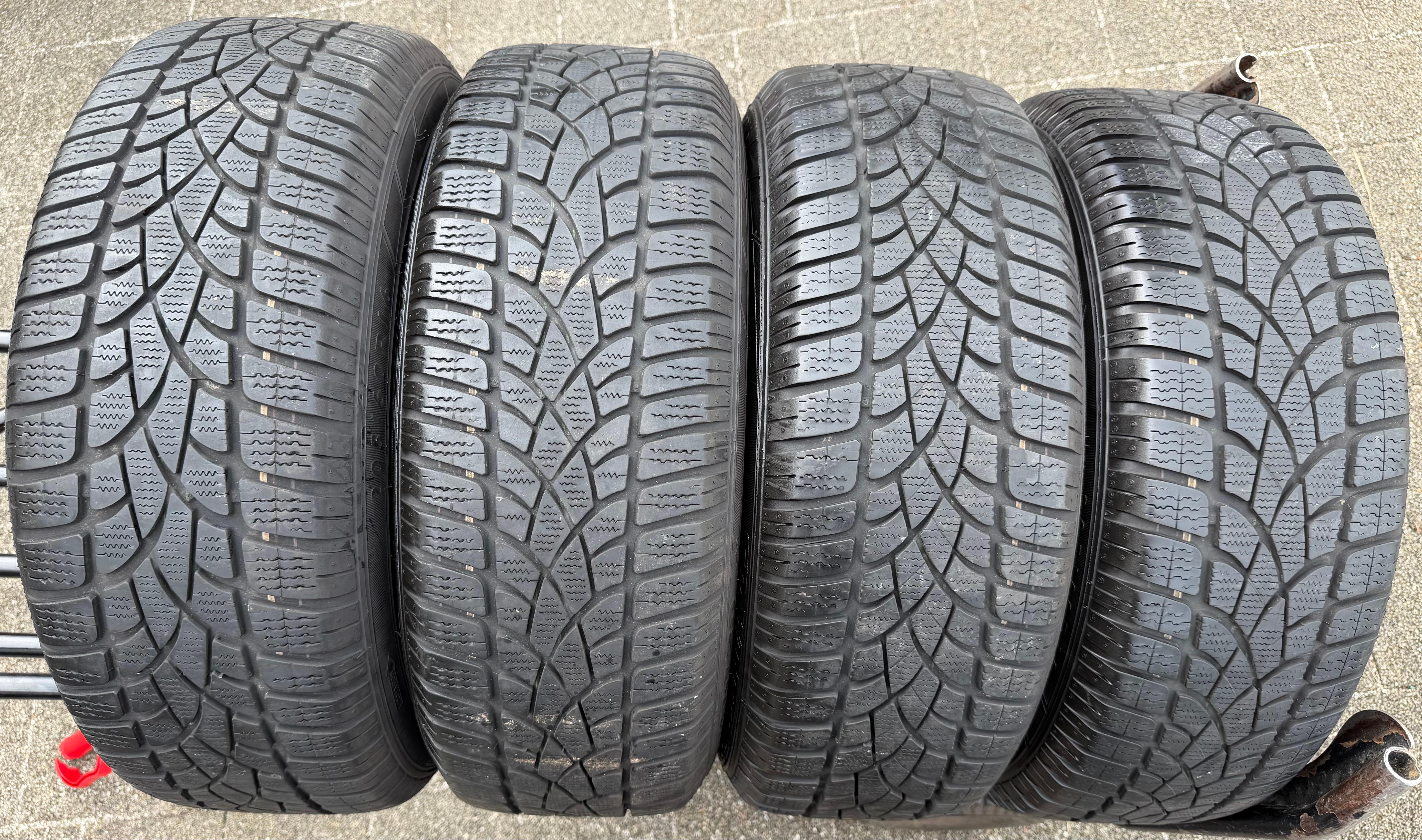 4 Original Alu Winterräder Audi A4 8W B9 8W0601025A 205/60R16 92H Dunlop