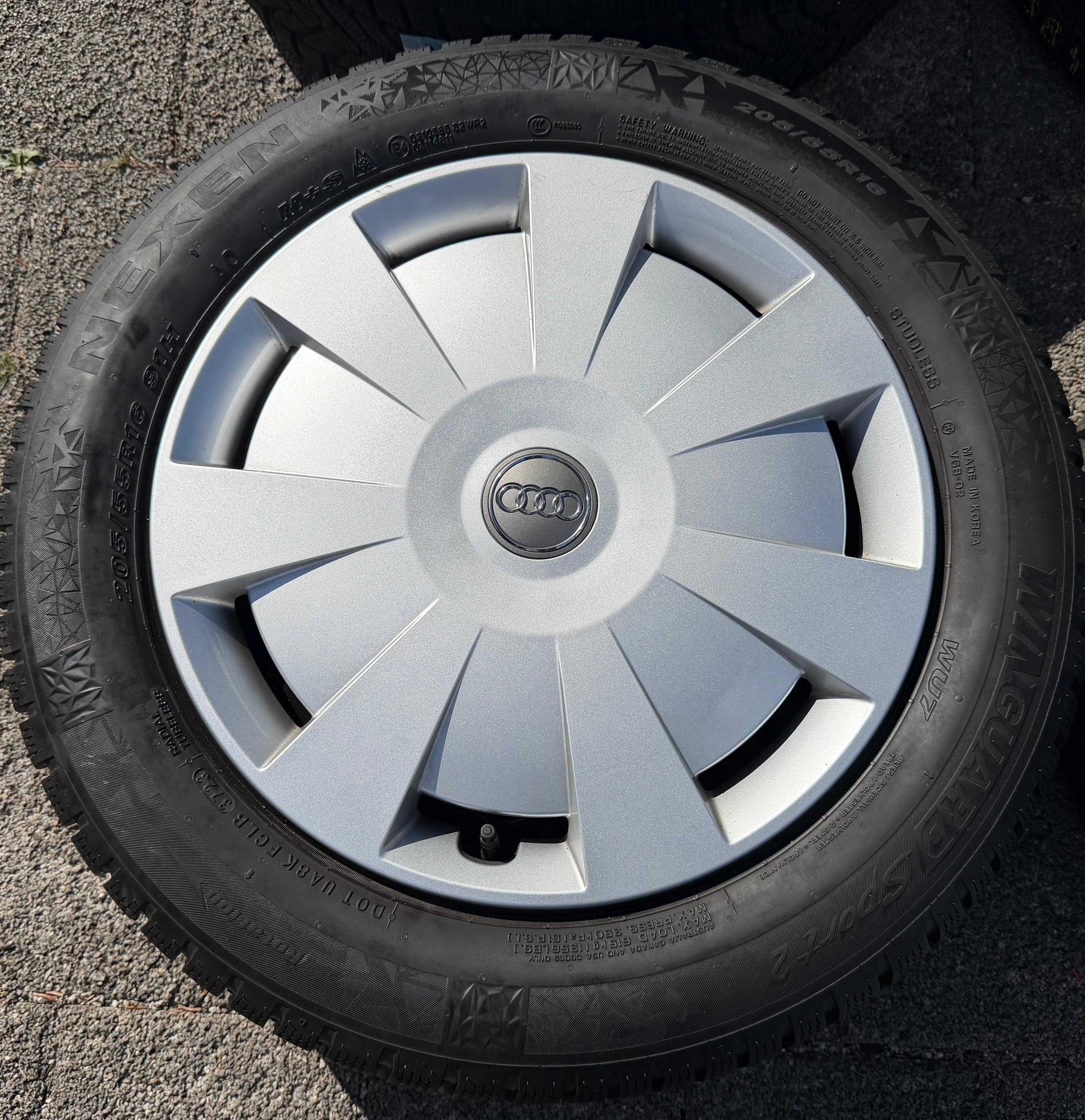 4 ruedas de invierno Audi A3 8V Sportback Cabrio 205/55R16 91H Nexen 8V0601027A 2023