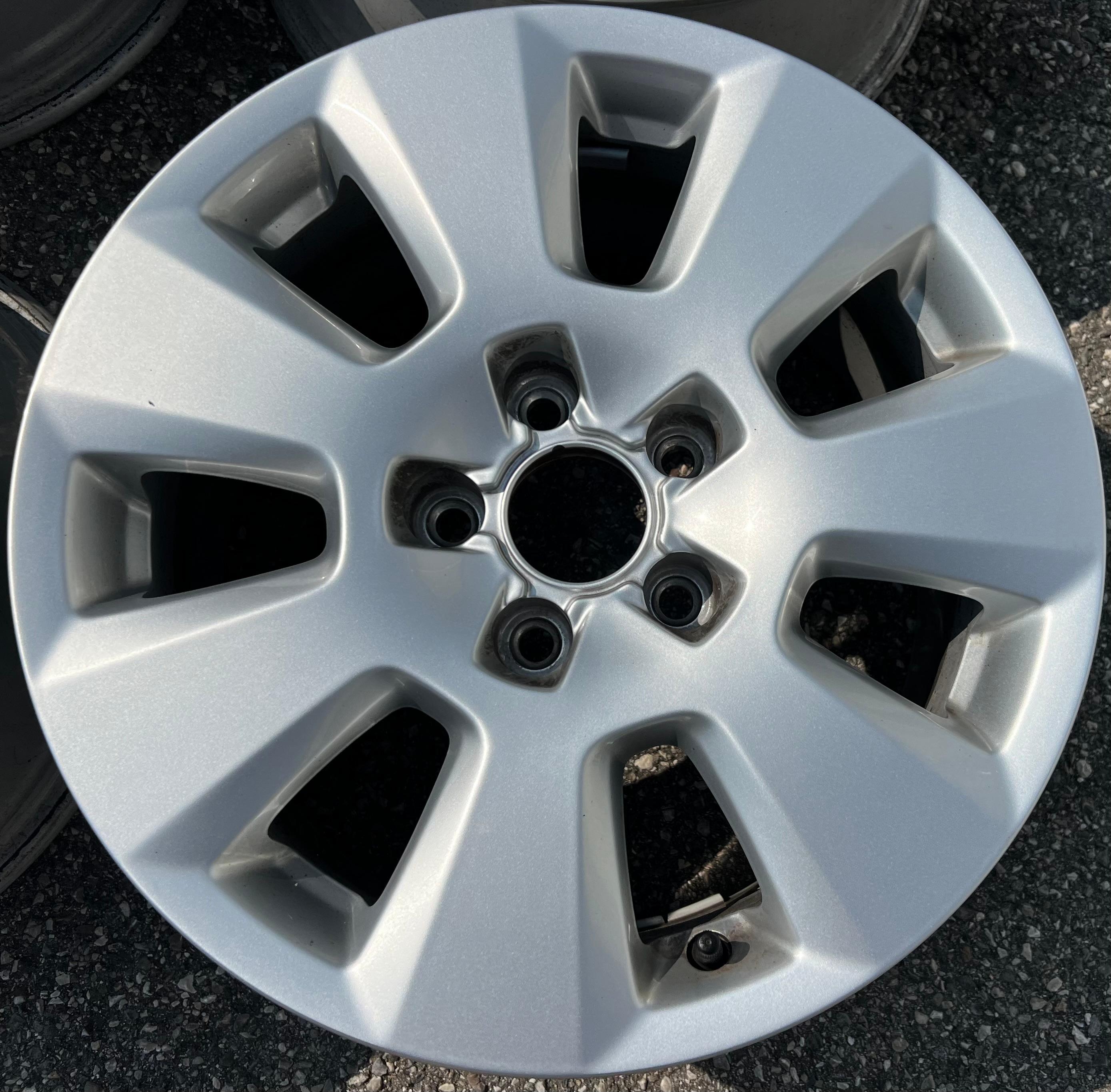 4 RUOTE ORIGINALI IN ALLUMINIO DA 16 POLLICI AUDI A6 4G 4G0601025 7,5x16 ET37