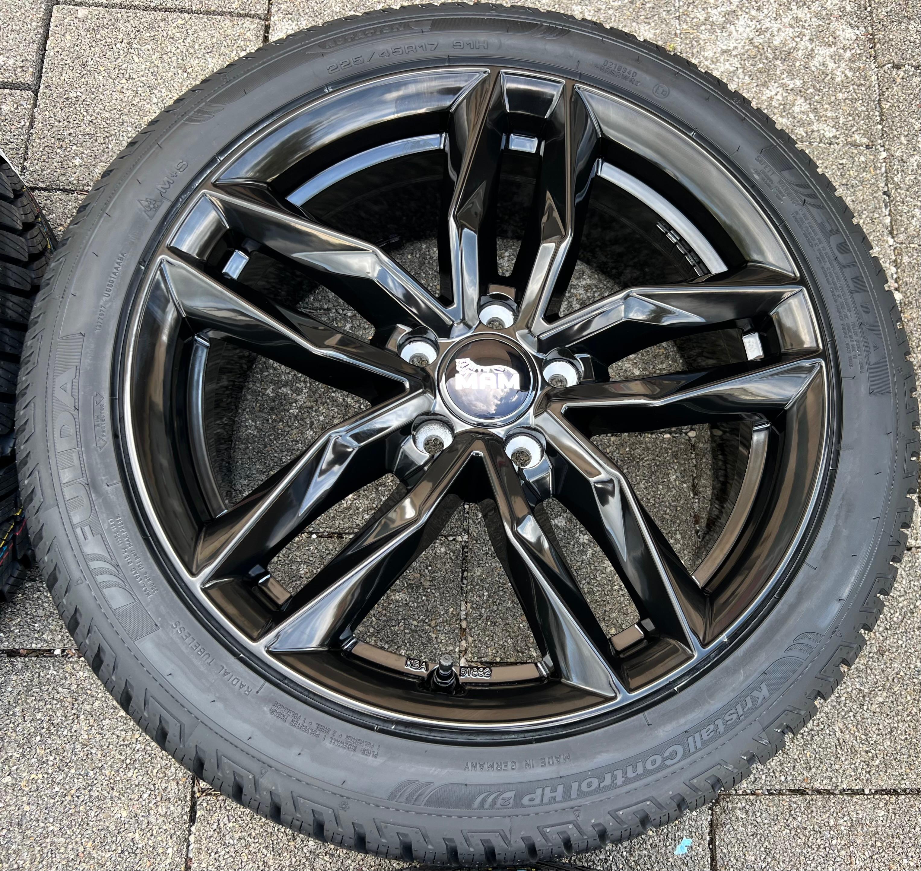 4 LLANTAS DE INVIERNO DE ALUMINIO 17" FORD FOCUS C-MAX MONDEO 225/45R17 91H RDKS NUEVAS ENTREGA GRATUITA