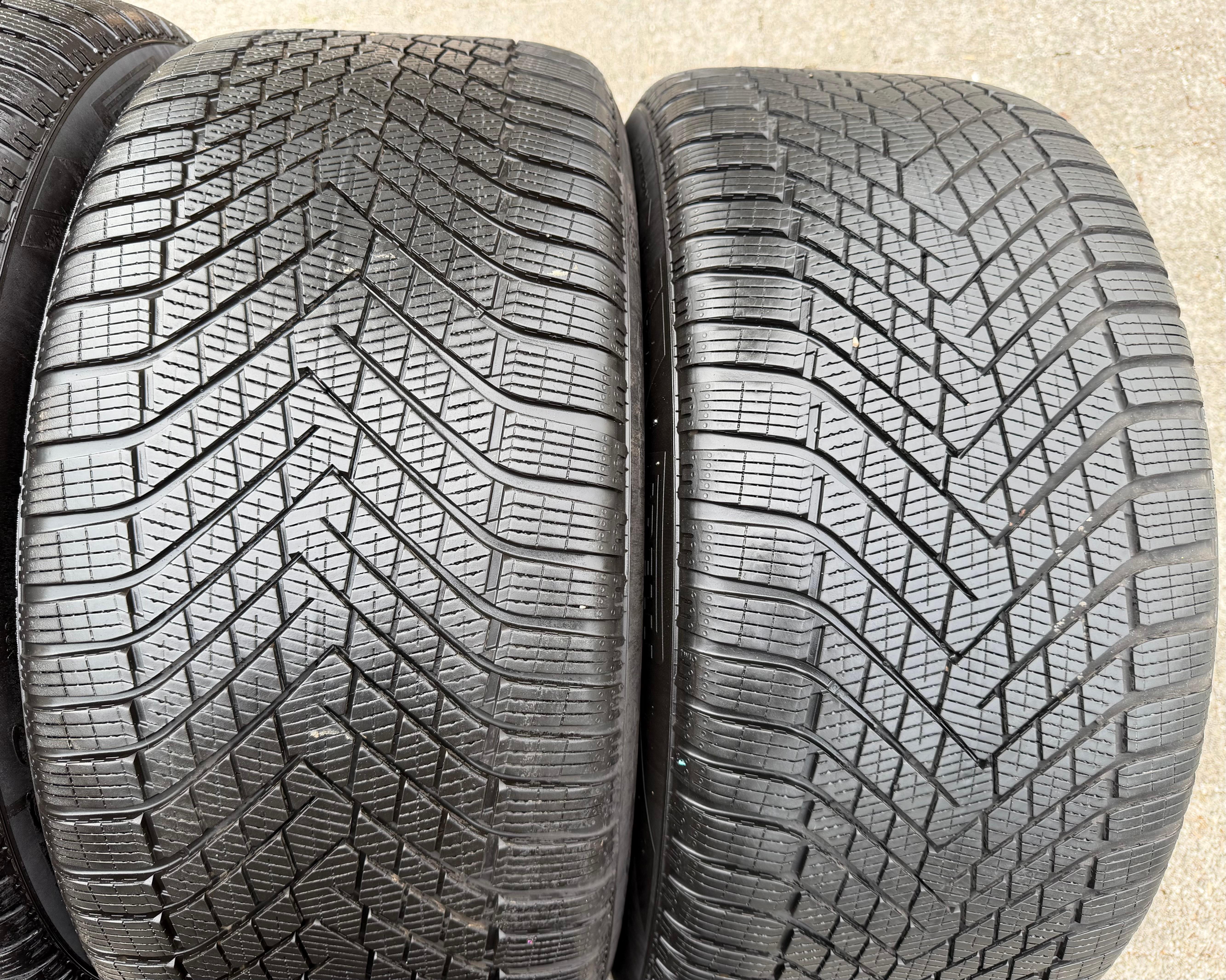 4 originele 21" lichtmetalen winterwielen Porsche Cayenne Coupé II E3 9Y3601025BN Pirelli