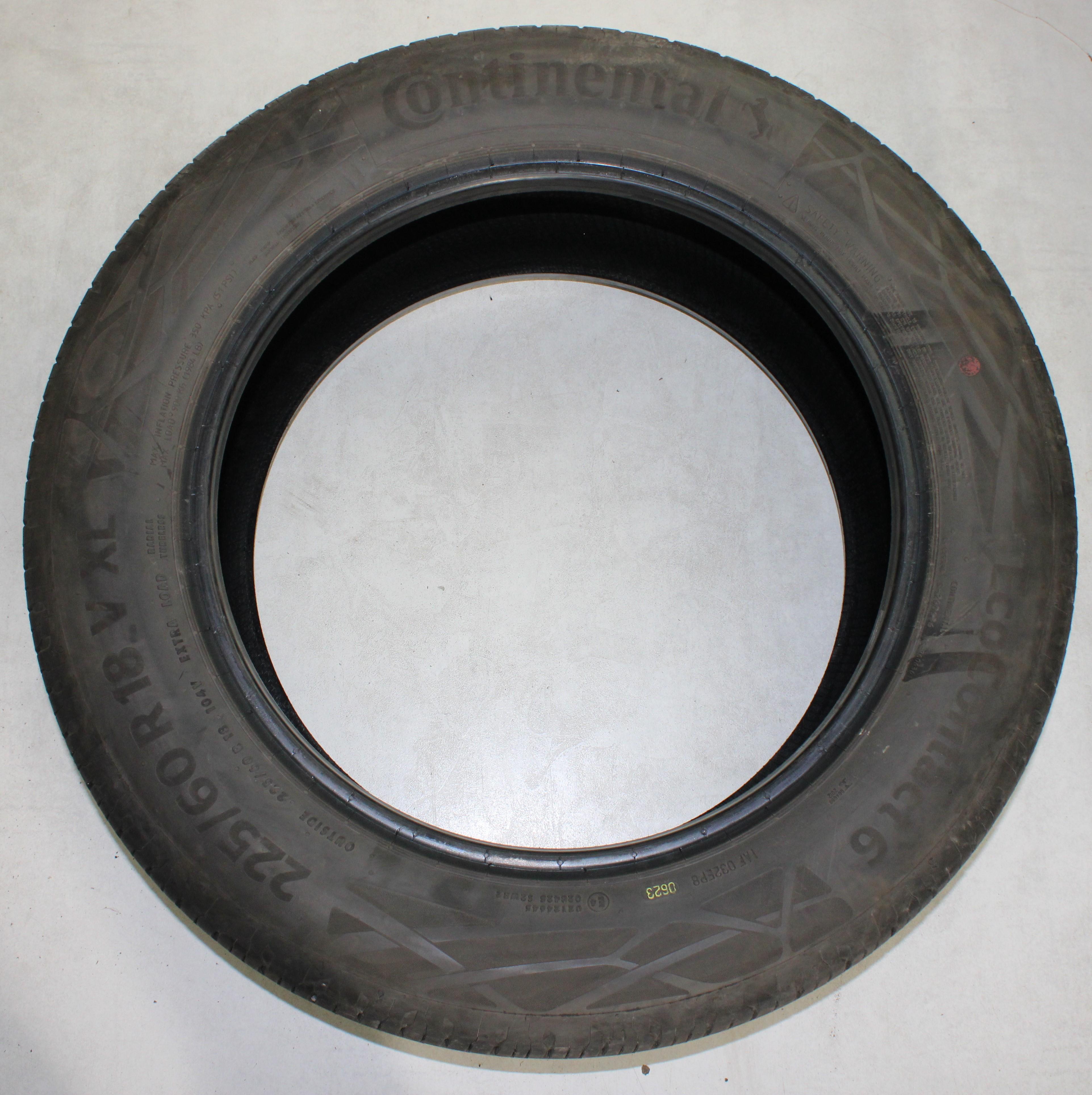 2 x 225/60R18 104V Sommerreifen Continental Eco Contact 6 5-5,5mm 2023 XL