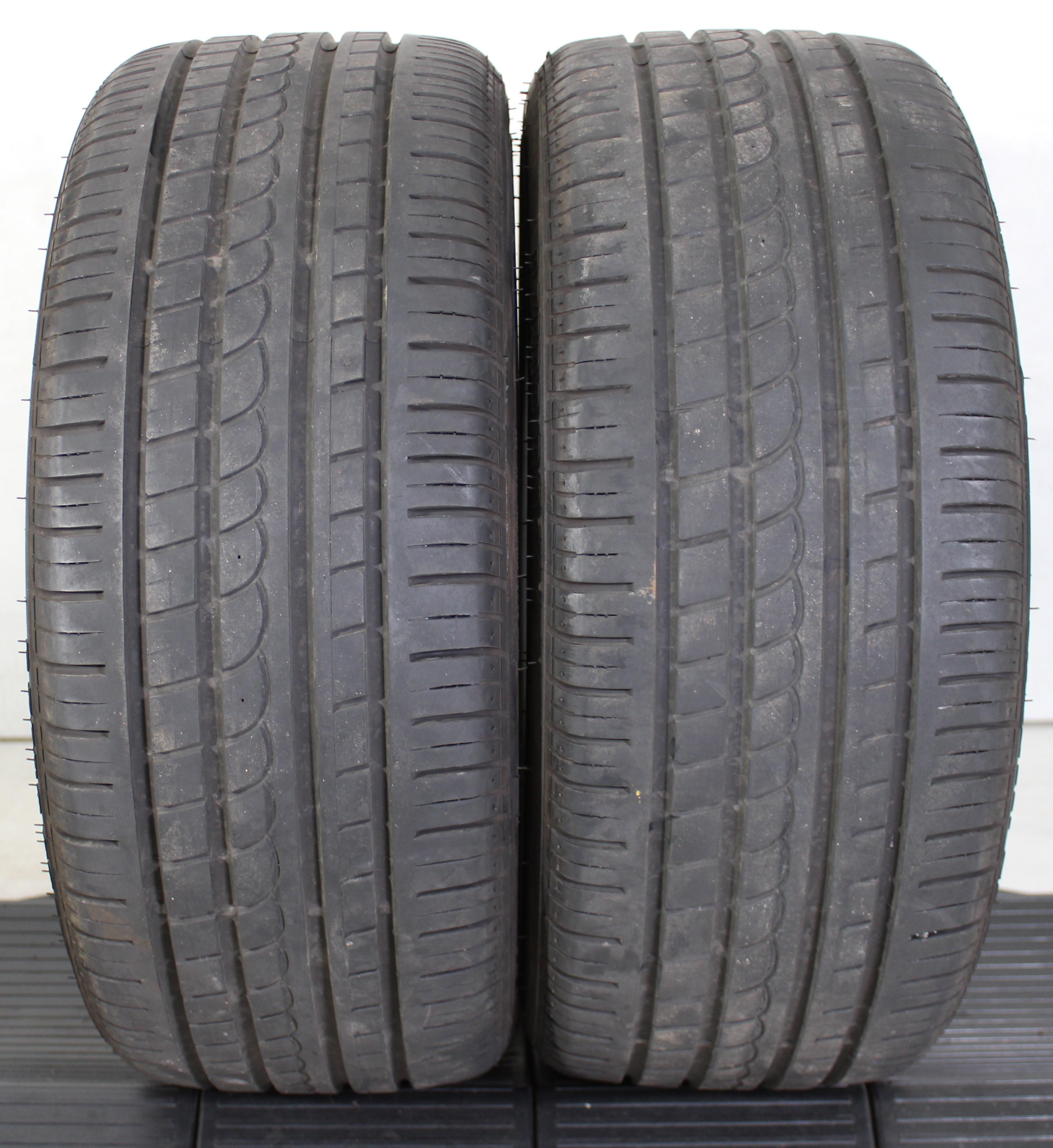 2 x 225/40R18 88Y Sommerreifen Pirelli Pzero Rosso 5,5-6mm 2018 N4