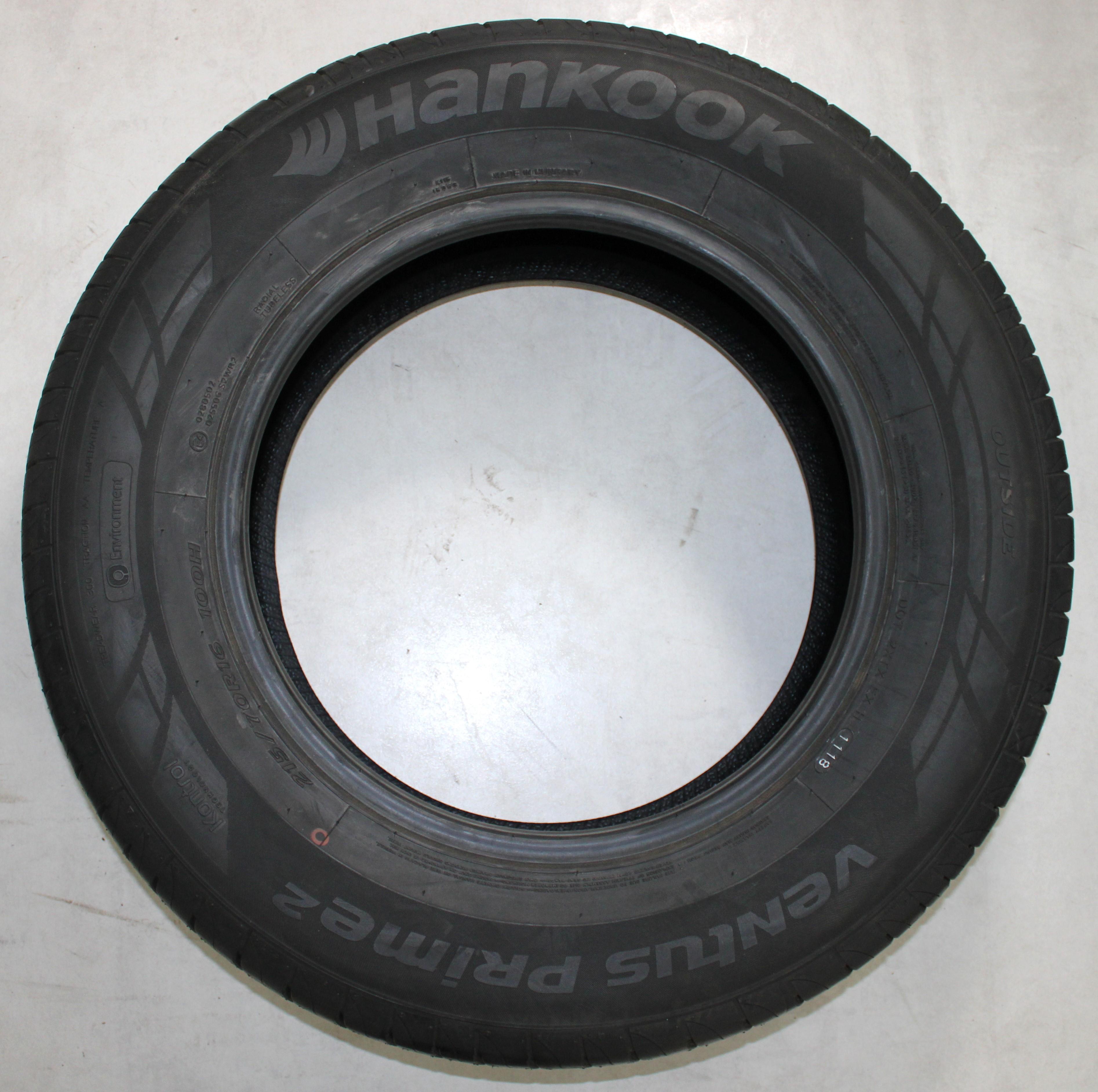 4 x 215/70R16 100H Sommerreifen Hankook Ventus Prime 2 NEU 2018