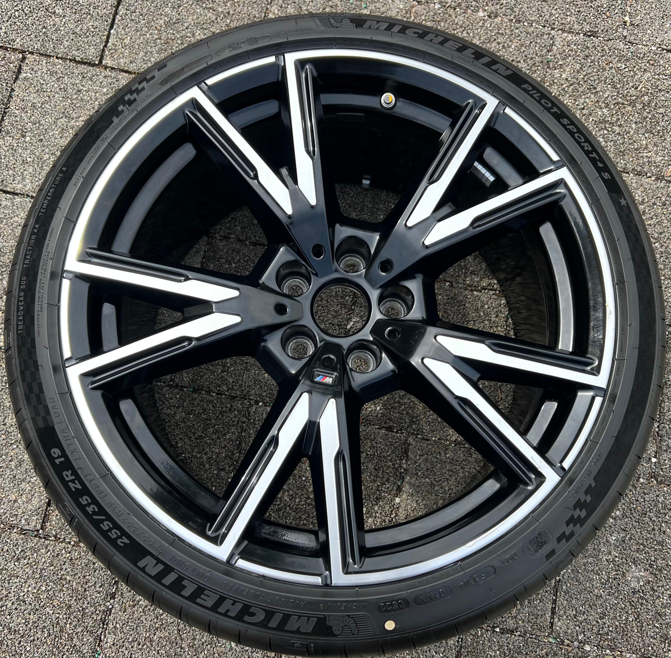 1 ORIGINELE 19" ALUMINIUM VELG BMW 2-SERIE COUPÉ G42 1543824 9,5x19 ET35 M893 893 M