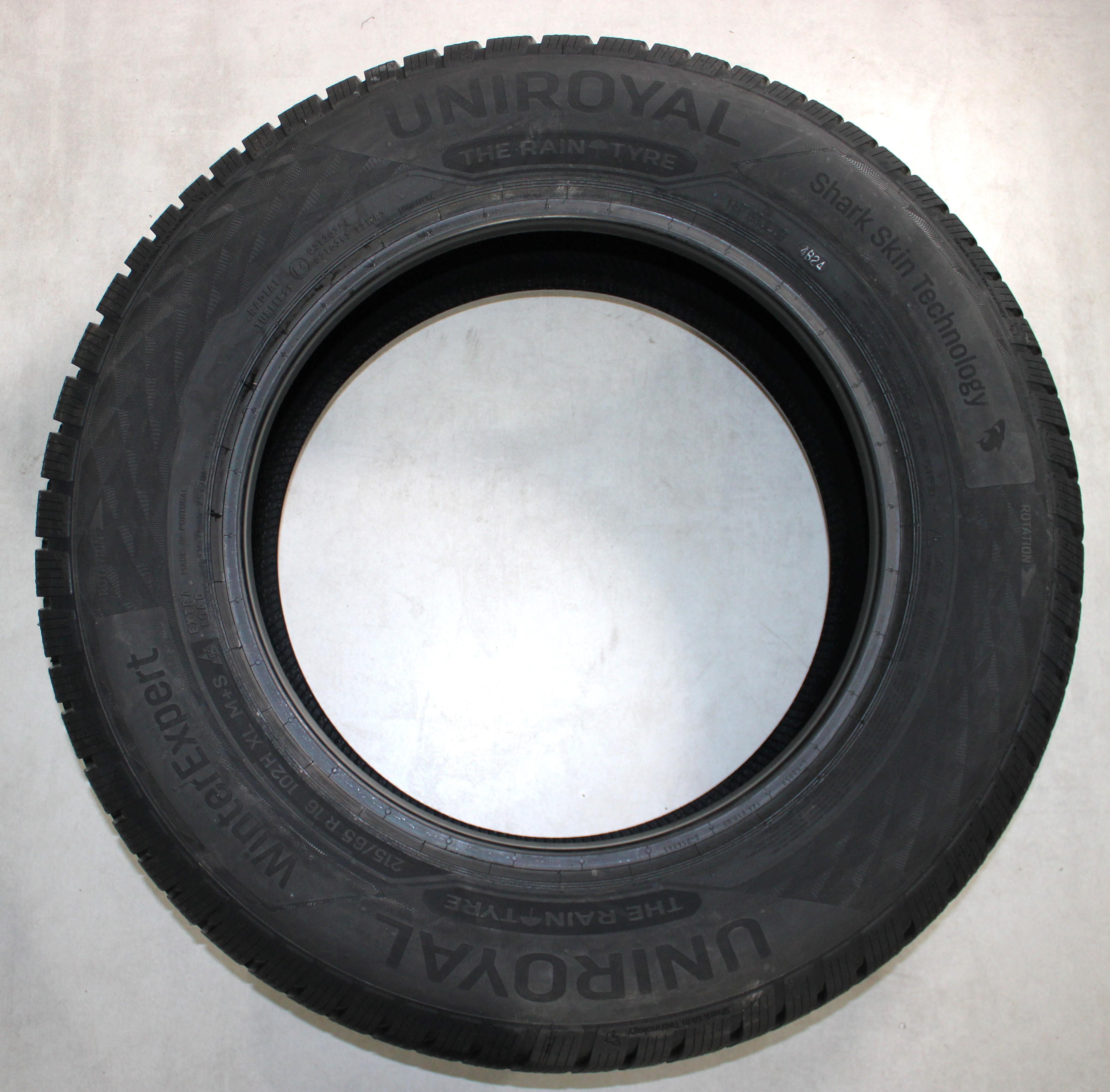 4 x 215/65R16 102H Pneumatici invernali Uniroyal Winter Expert 2024 XL NUOVI