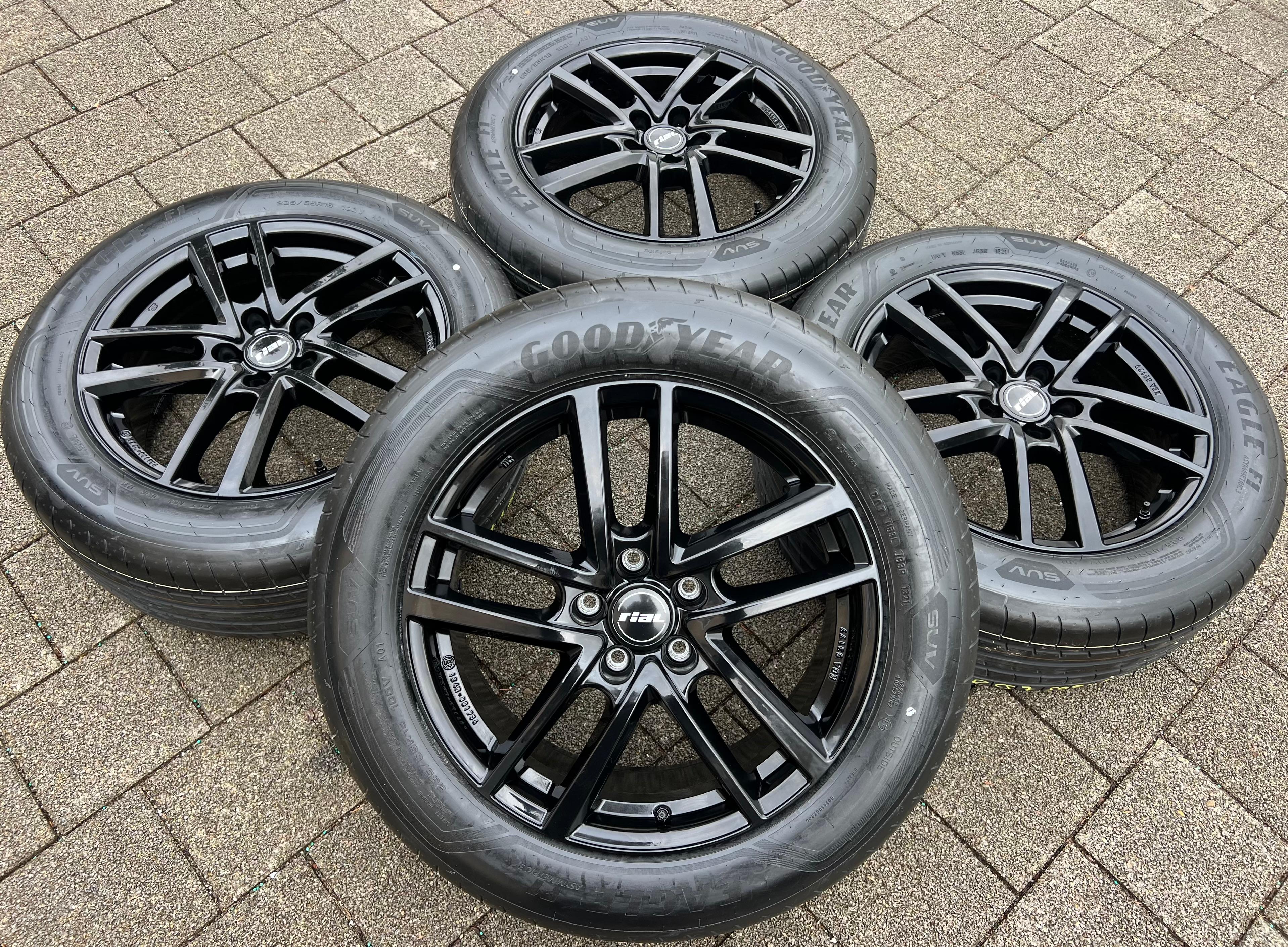 ROUES D'ÉTÉ 18" EN ALUMINIUM HYUNDAI SANTA FE TUCSON KIA SORENTO SPORTAGE MAZDA CX-5 RDKS