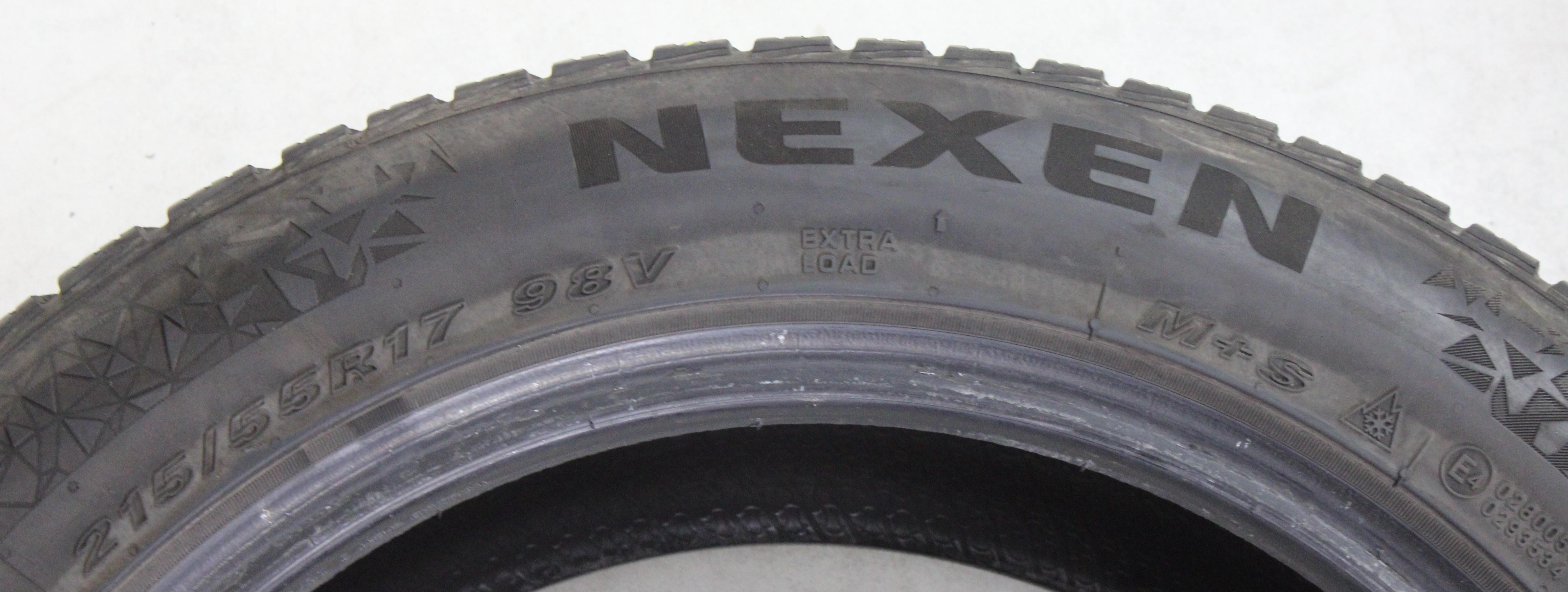2 x 215/55R17 98V pneus hiver Nexen Winguard Sport 2 WU7 6mm 2024 XL