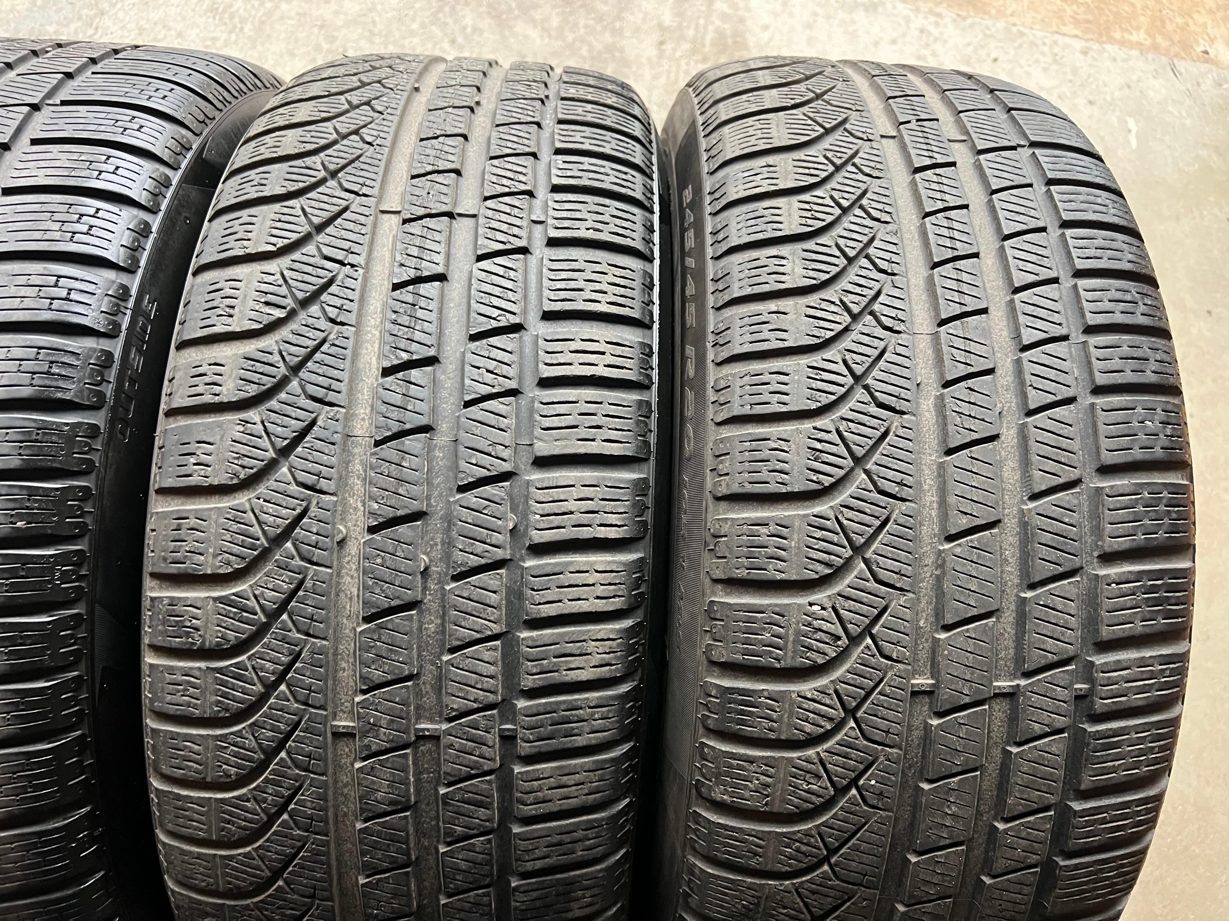 4 ORIGINAL 20" ALU WINTERRÄDER PORSCHE TAYCAN PIRELLI RDKS 2021