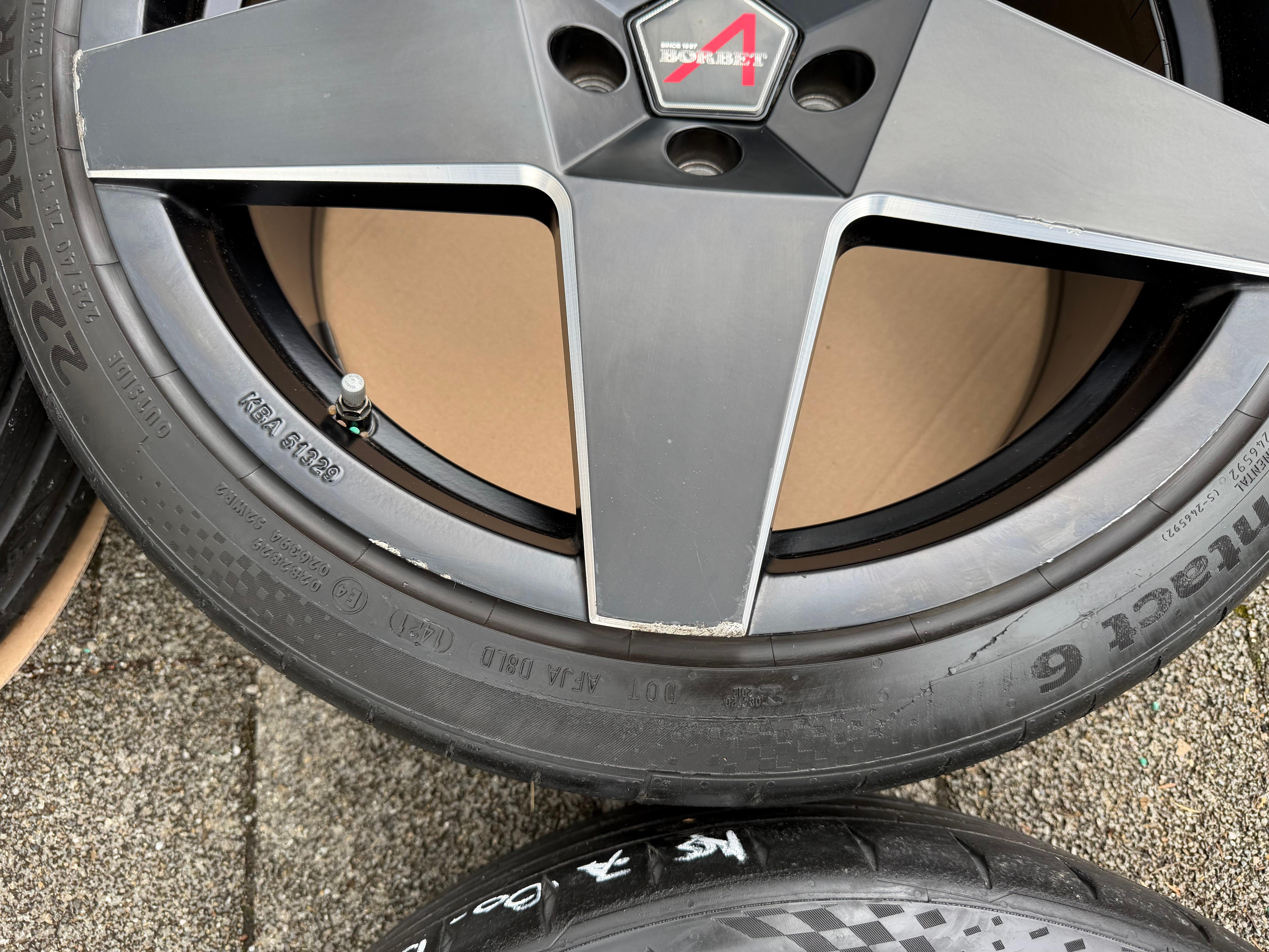 4 Borbet 19" Alufelgen Audi A8 Q2 Q3 VW Tiguan Seat Alhambra Ateca Skoda Kodiaq