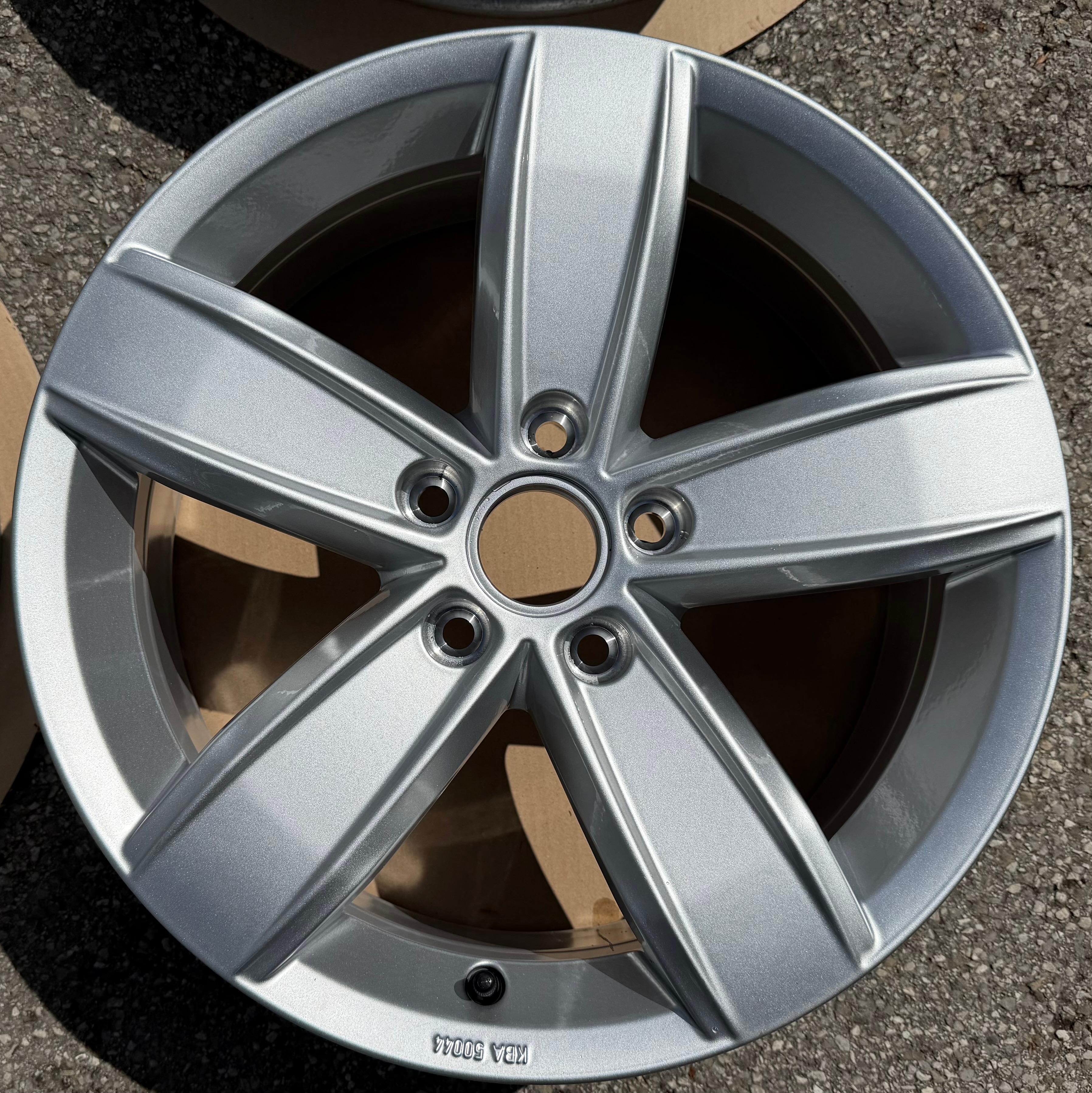 4 llantas de aleación originales de 17" para VW Passat 3G B8 Corvara, 6,5x17 ET41, 3G0071497B, nuevas
