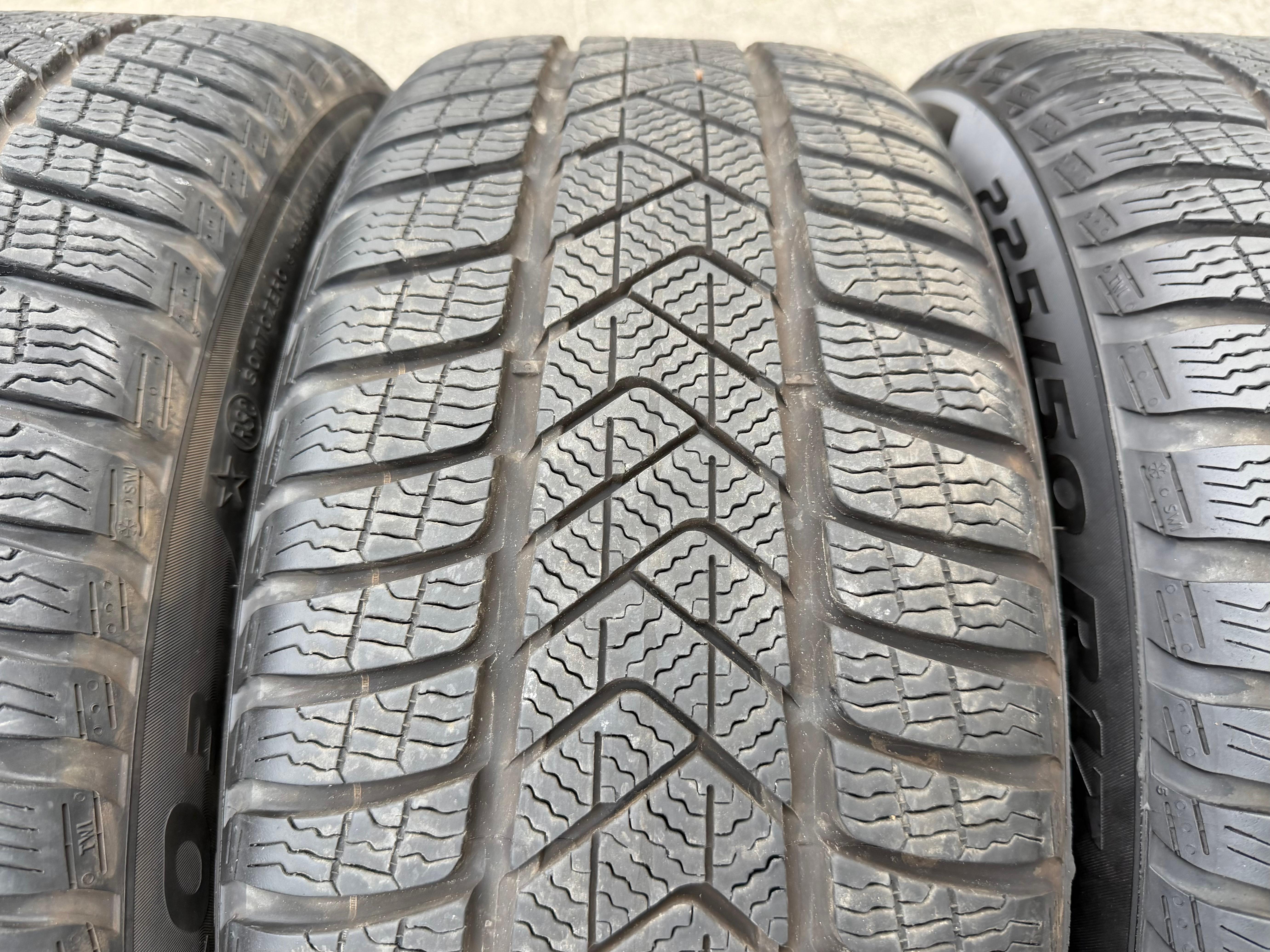 4 originele 17" lichtmetalen winterwielen BMW 3-serie G20 G21 4-serie G22 G23 Styling 778 bandenspanningssensoren Pirelli