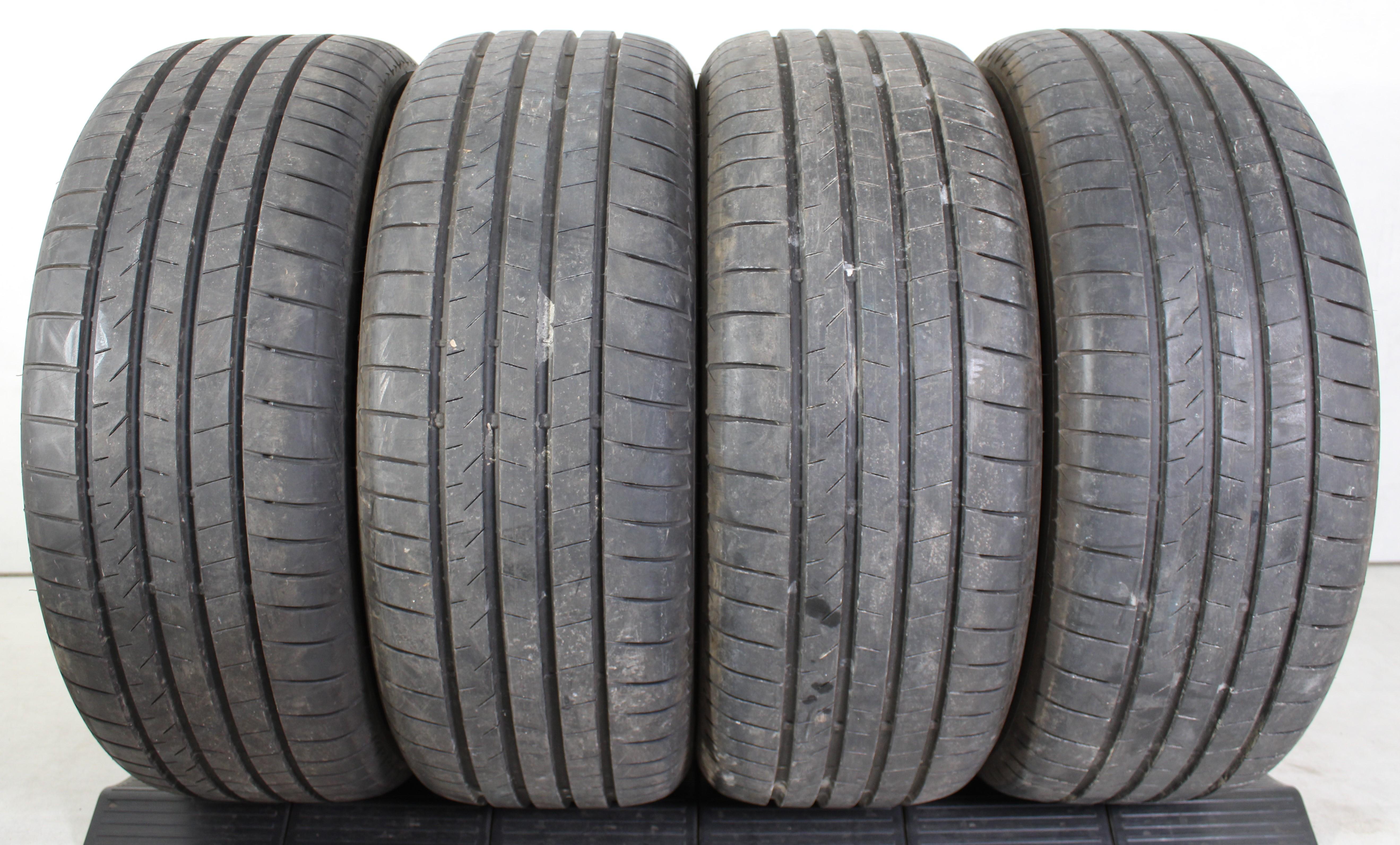 4 x 255/55R19 111H Sommerreifen Bridgestone Alenza 001 AO 7-7,5mm 1x2018/3x2019