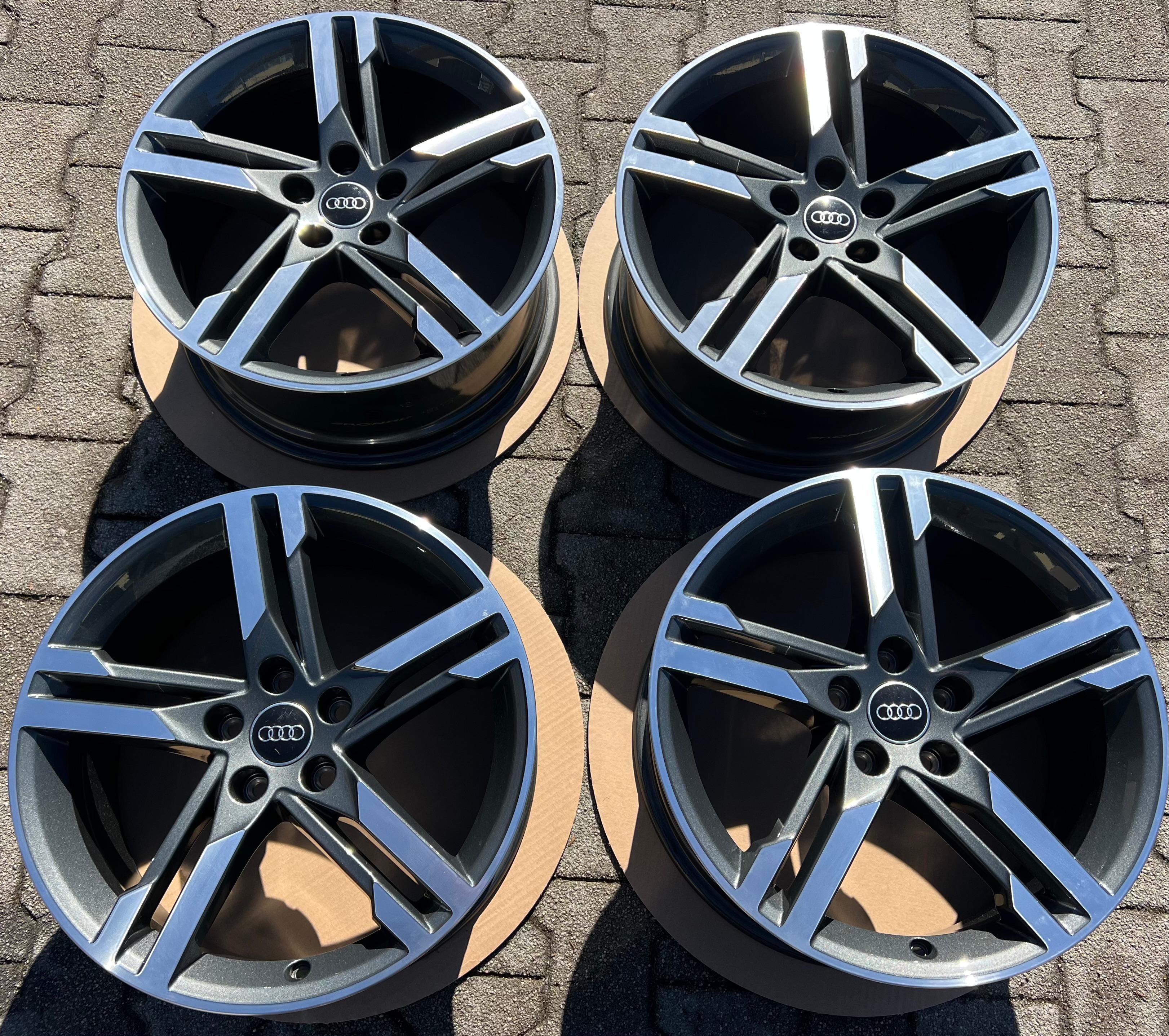 4 ORIGINAL 18" ALUFELGEN FELGEN AUDI A4 8W 8W0601025M 8x18 ET40