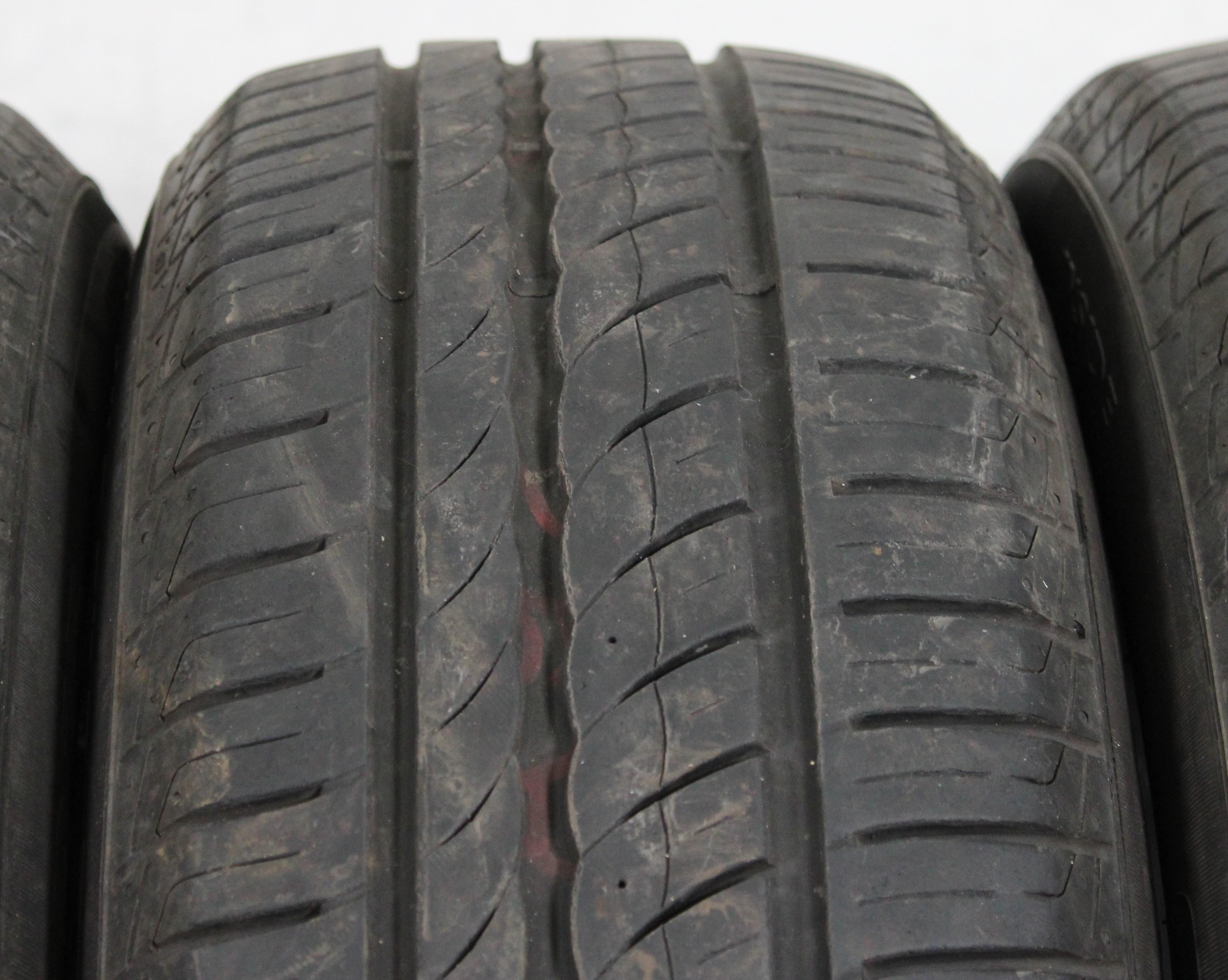 4 x 185/65R15 88T Sommerreifen Pirelli Cinturato P1 Verde 5,5-6mm 2015