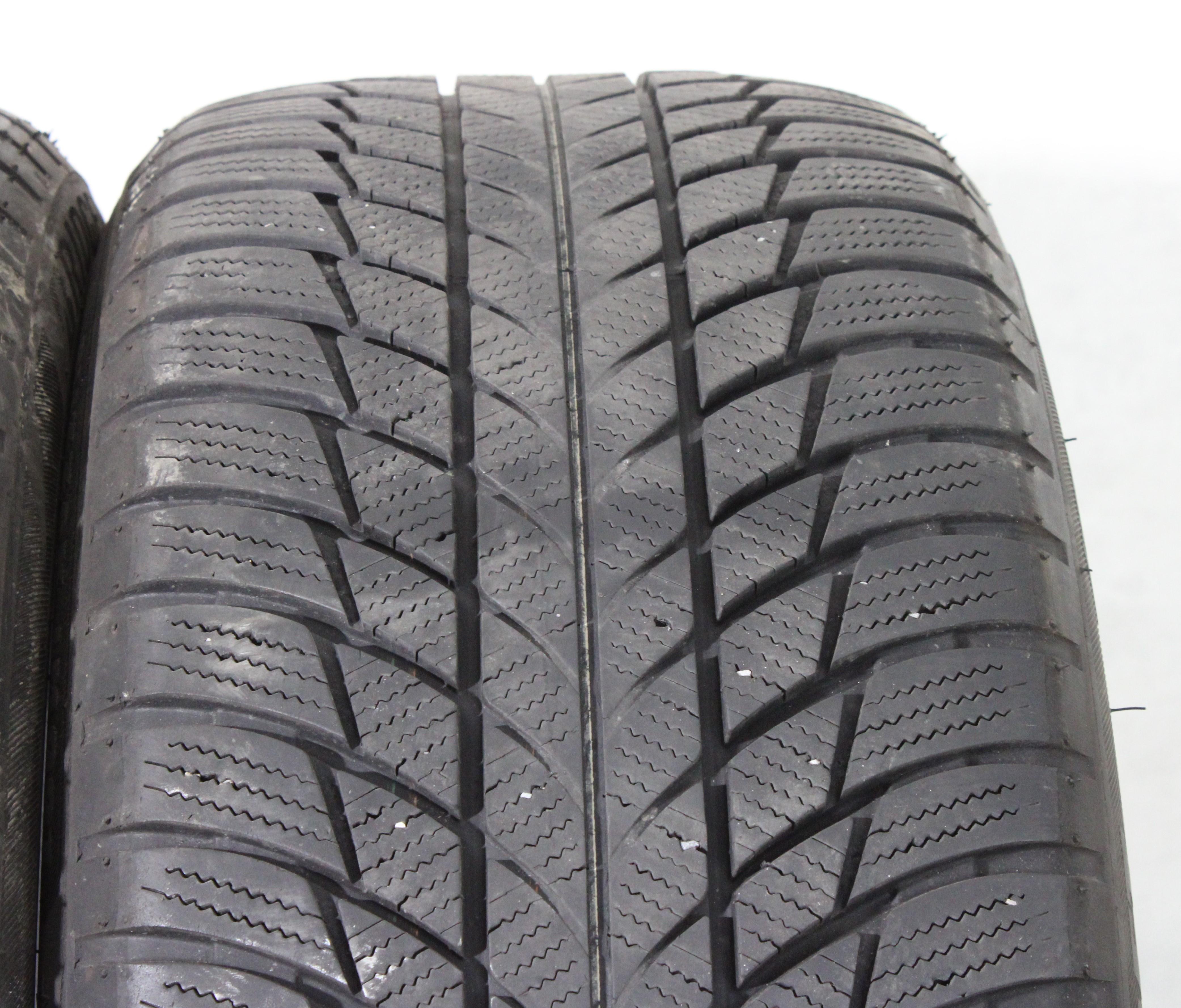 2 x 245/45R19 102V Winterreifen Bridgestone Blizzak LM001 * Runflat in der Mitte 5,5-6mm und auf den Schultern 6-6,5mm. 2021 XL