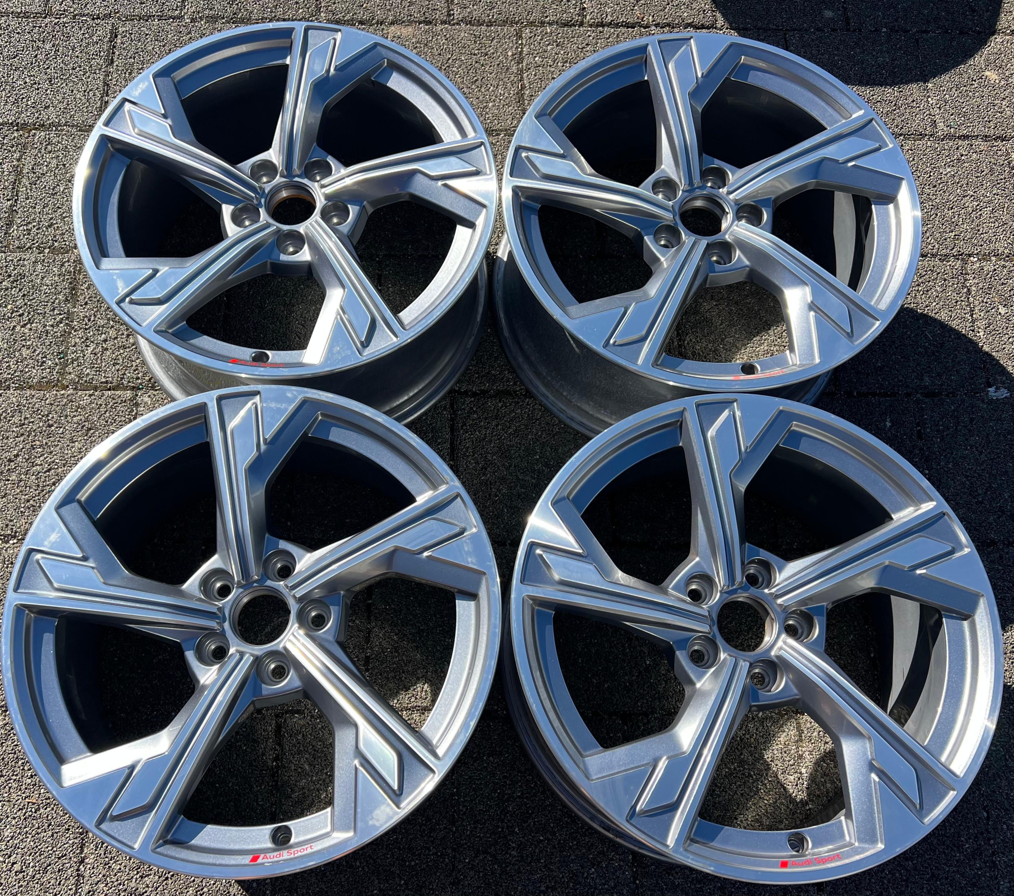 4 ORIGINAL 18" ALUFELGEN AUDI A3 S3 8Y 8Y0601025P 8x18 ET46 FREIHAUS