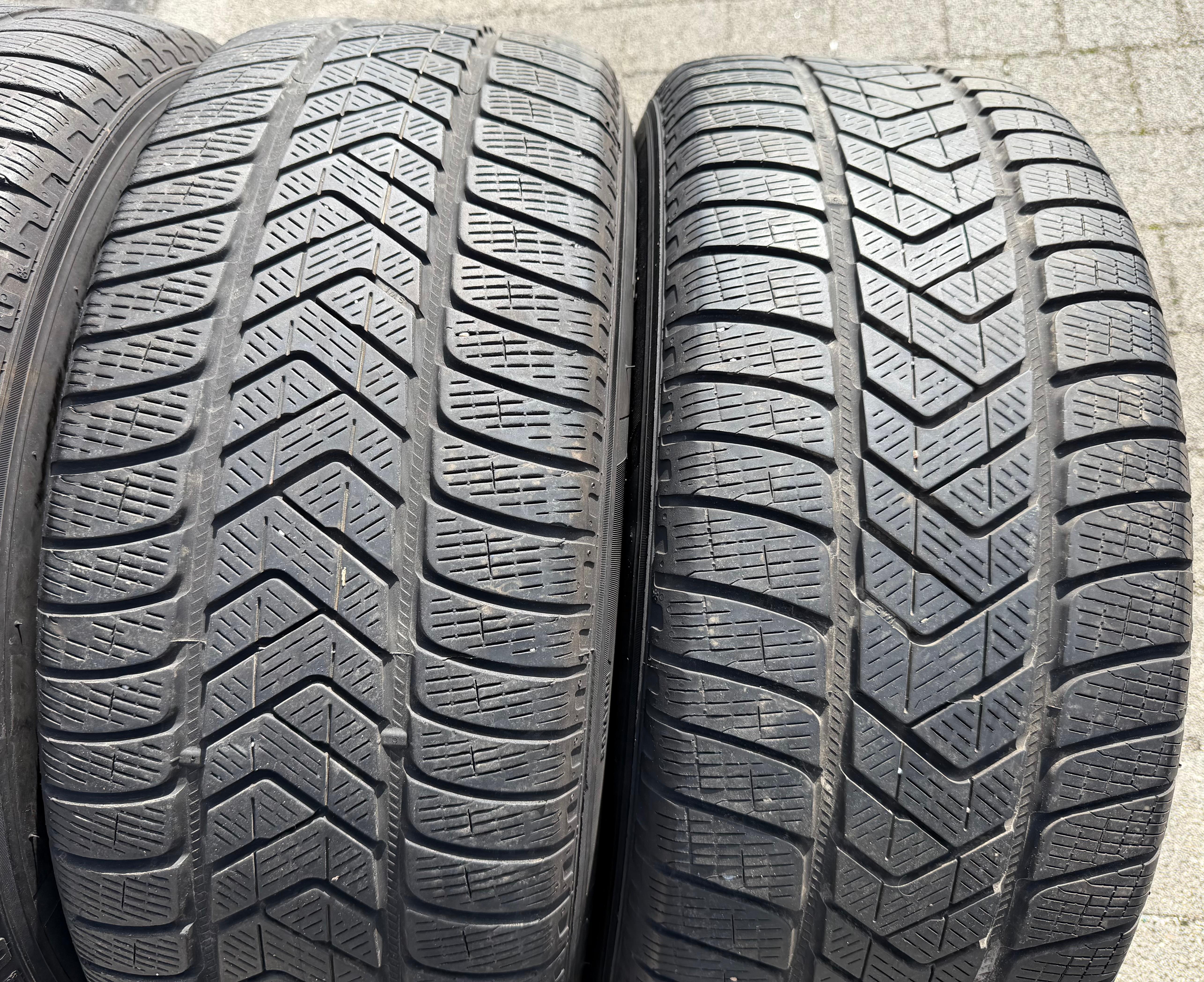 4 Original 18" Alu Winterräder Audi Q7 4M 255/60R18 108H 4M0601025A PIRELLI