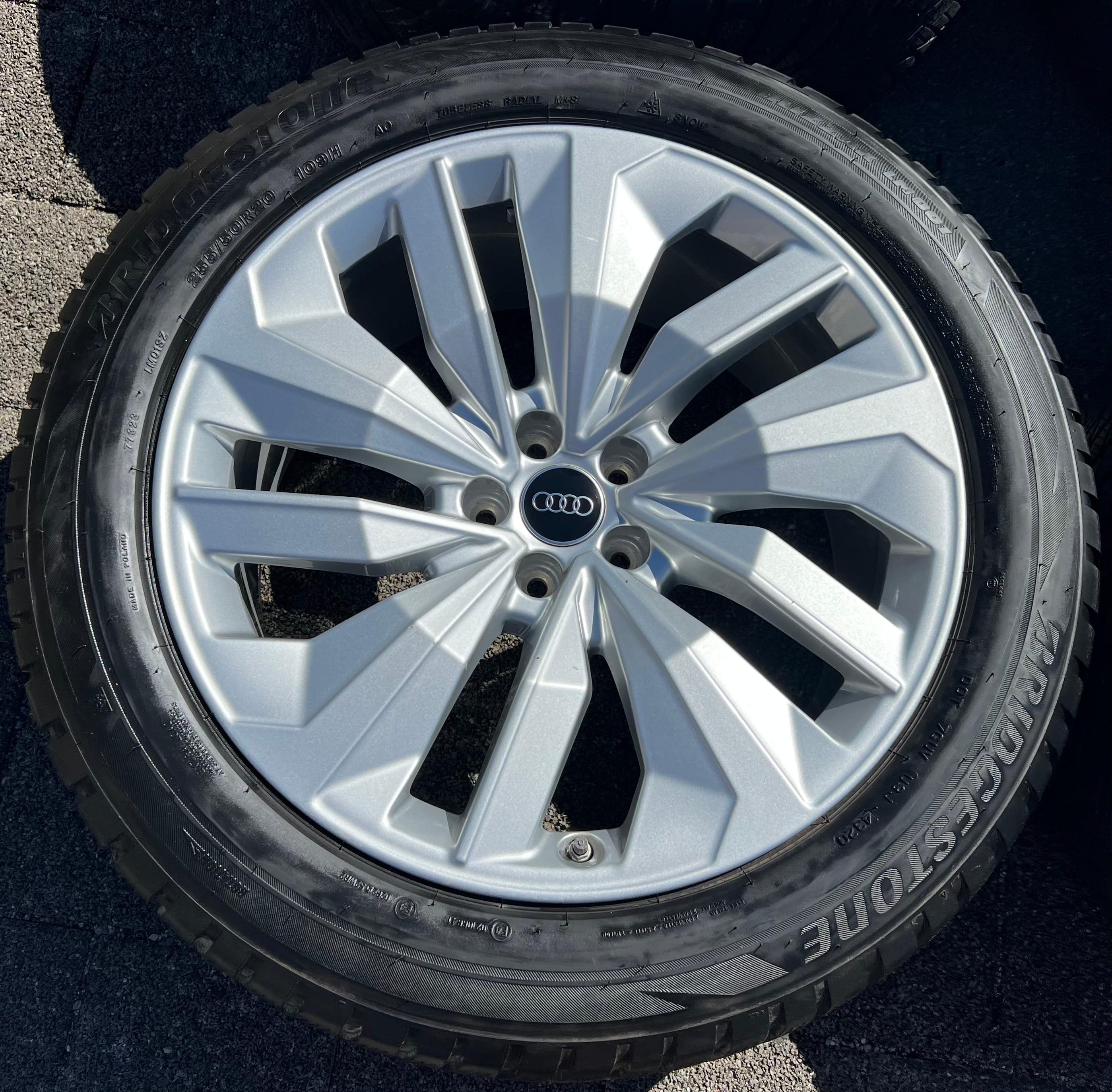 4 ORIGINAL 20" ALU WINTERRÄDER AUDI Q8 GE E-TRON 4KE601025N 255/50R20 109H RDKS