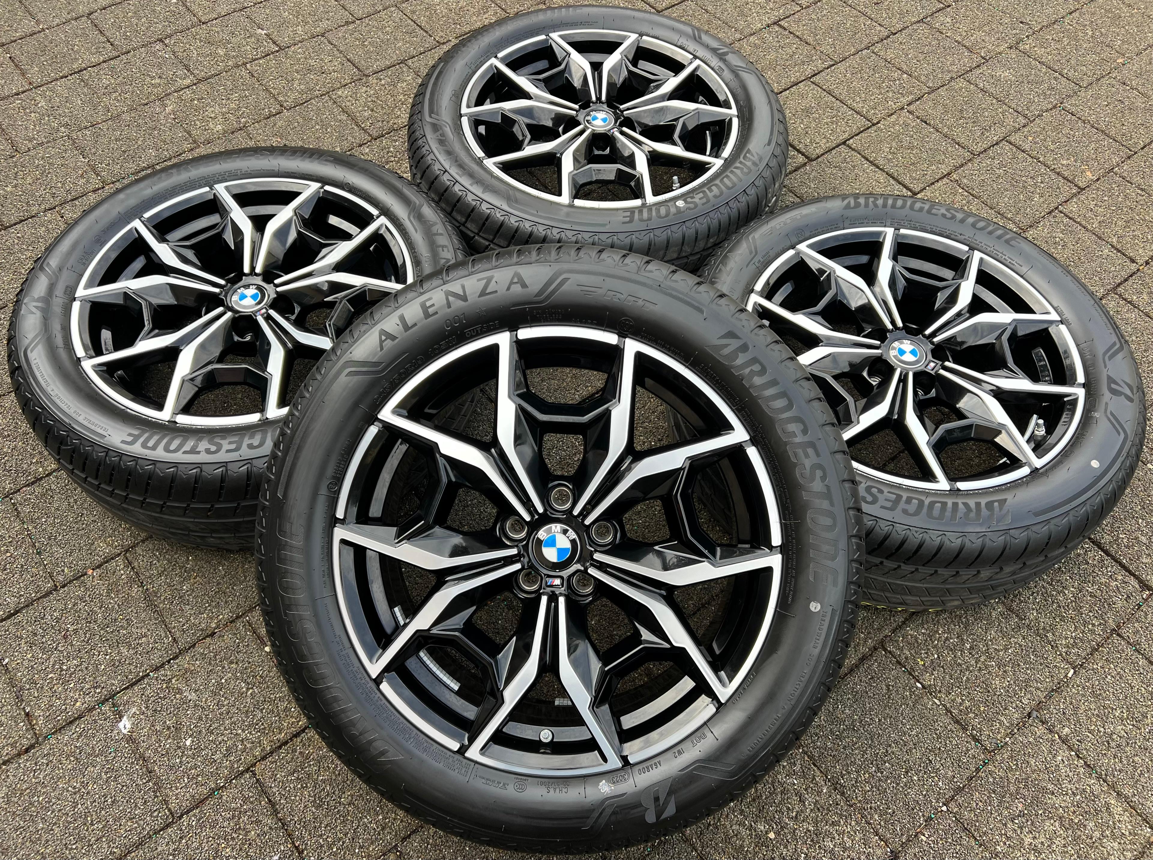 4 ORIGINAL 19" ALU SOMMERRÄDER BMW X3 G01 X4 G02 STYLING M887 BRIDGESTONE 2023 RDKS FREIHAUS