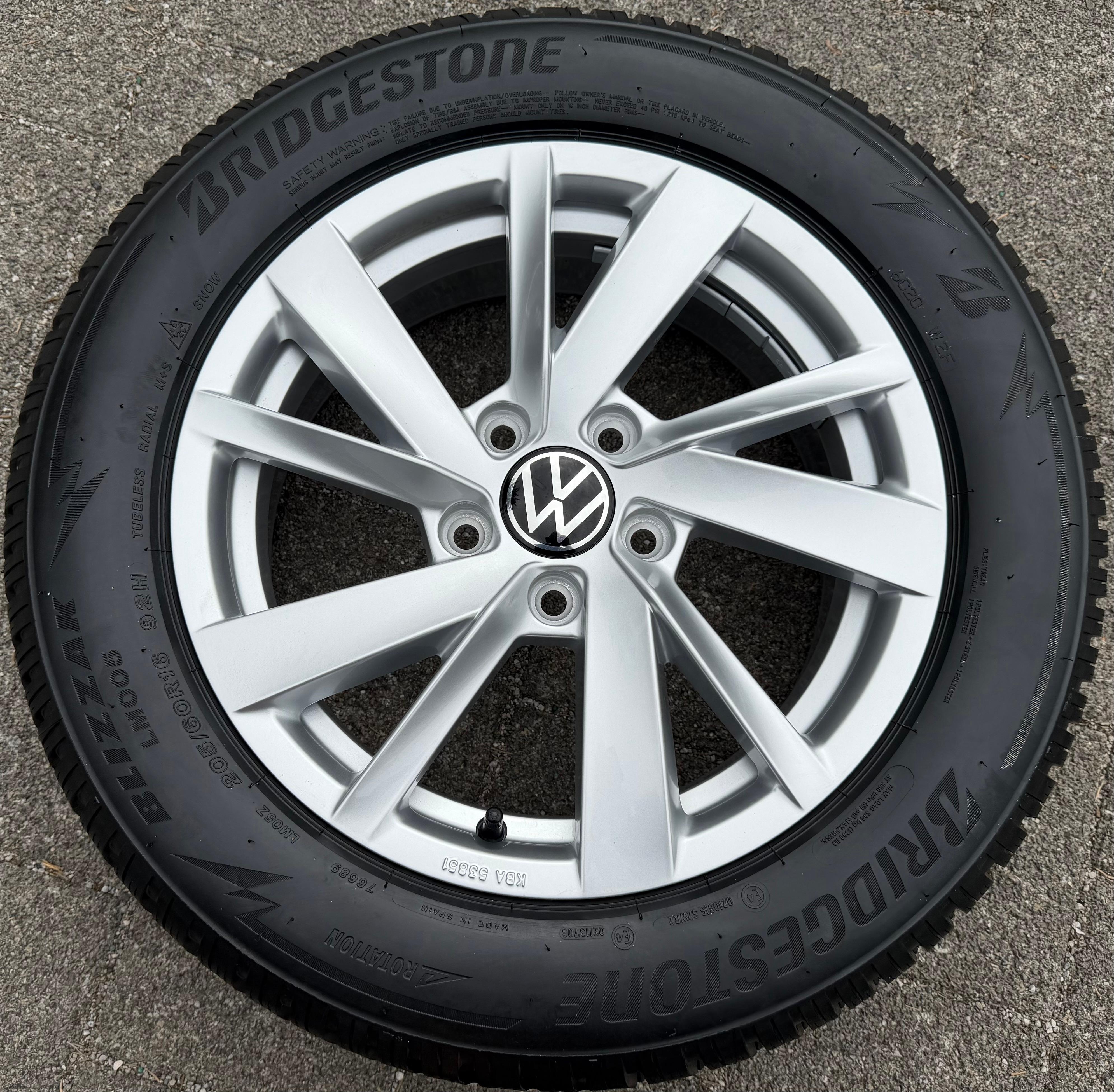 1 jante d'origine Aluflege 16" pour VW T-ROC A1 2GA071496B 6x16 ET43, neuve, livraison gratuite