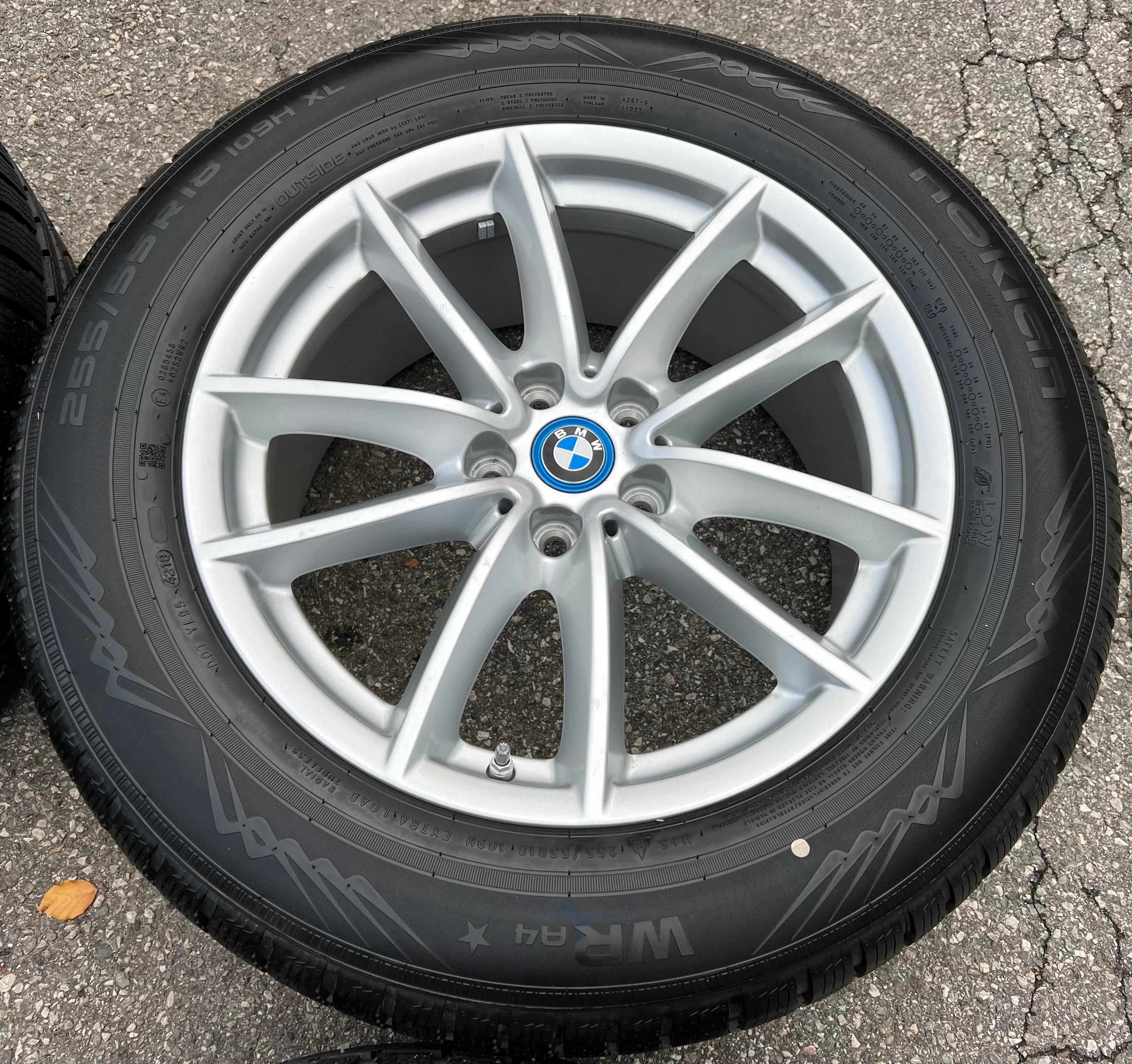 4 ORIGINAL 18" ALU WINTERRÄDER BMW X5 G05 255/55R18 109H NEU RDKS FREIHAUS
