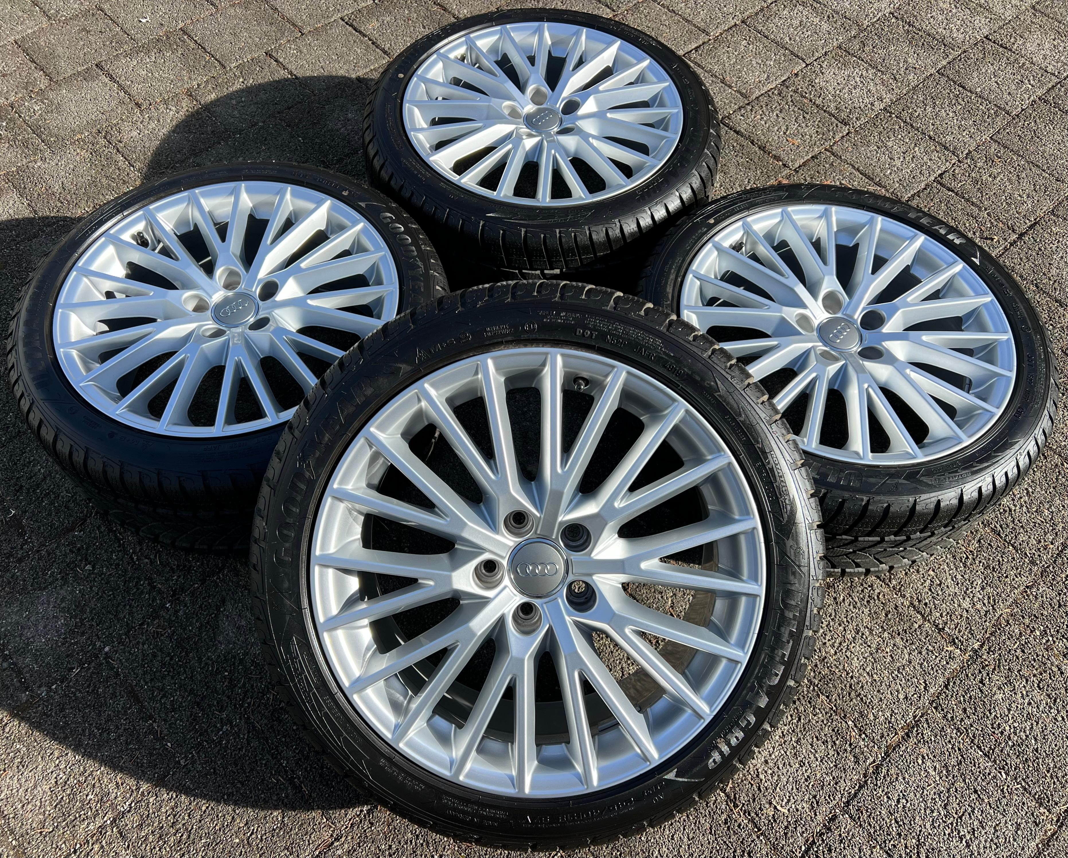 4 ROUES D'HIVER ORIGINALES 18" ALU AUDI TT TTS 8S 8S0601025D 245/40R18 97V GOODYEAR GRATUIT
