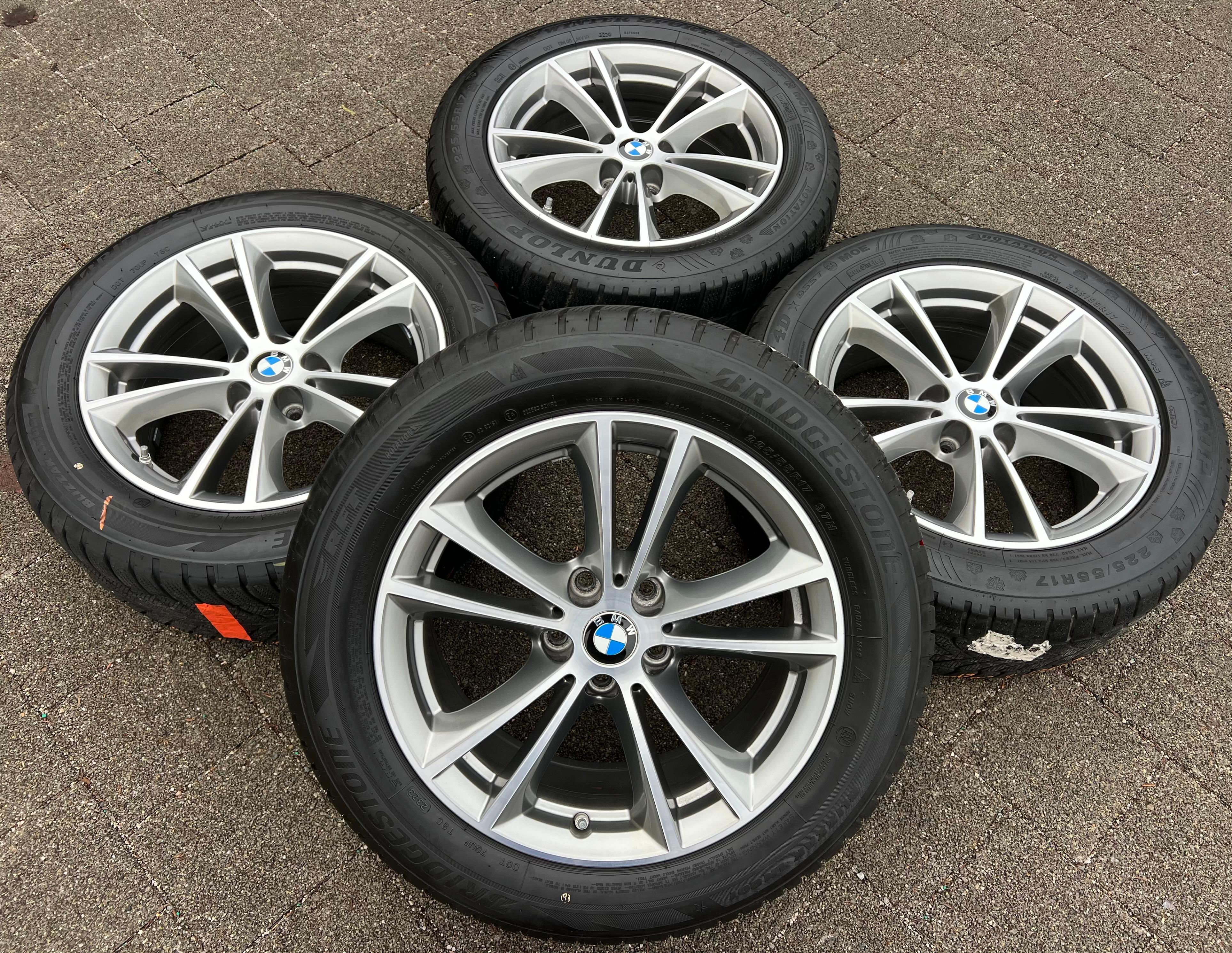 4 ORIGINAL 17" ALUFELGEN BMW 5ER REIHE G30 G31 6863417 STYLING 631 RDKS FREIHAUS
