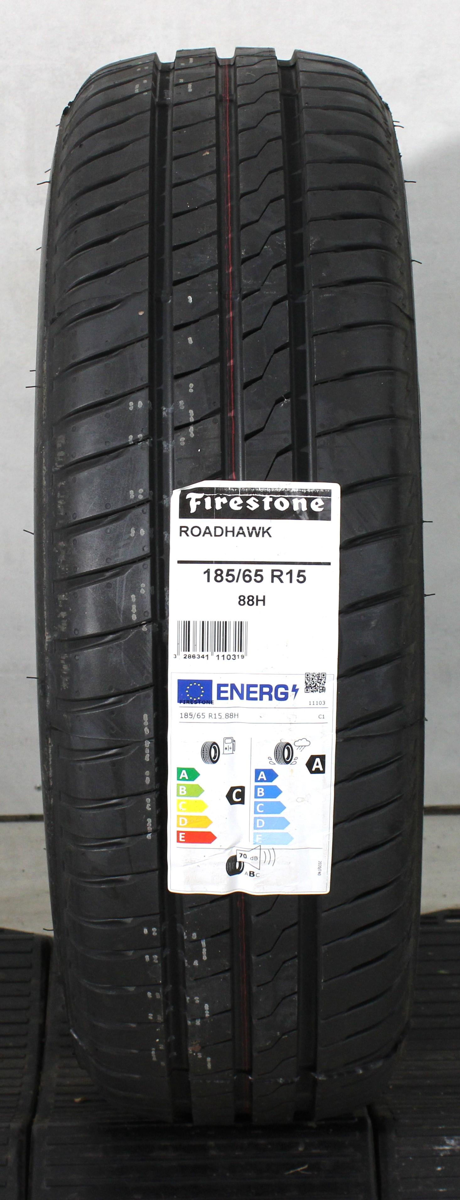 1 x 185/65R15 88H Sommerreifen Firestone Roadhawk 2023