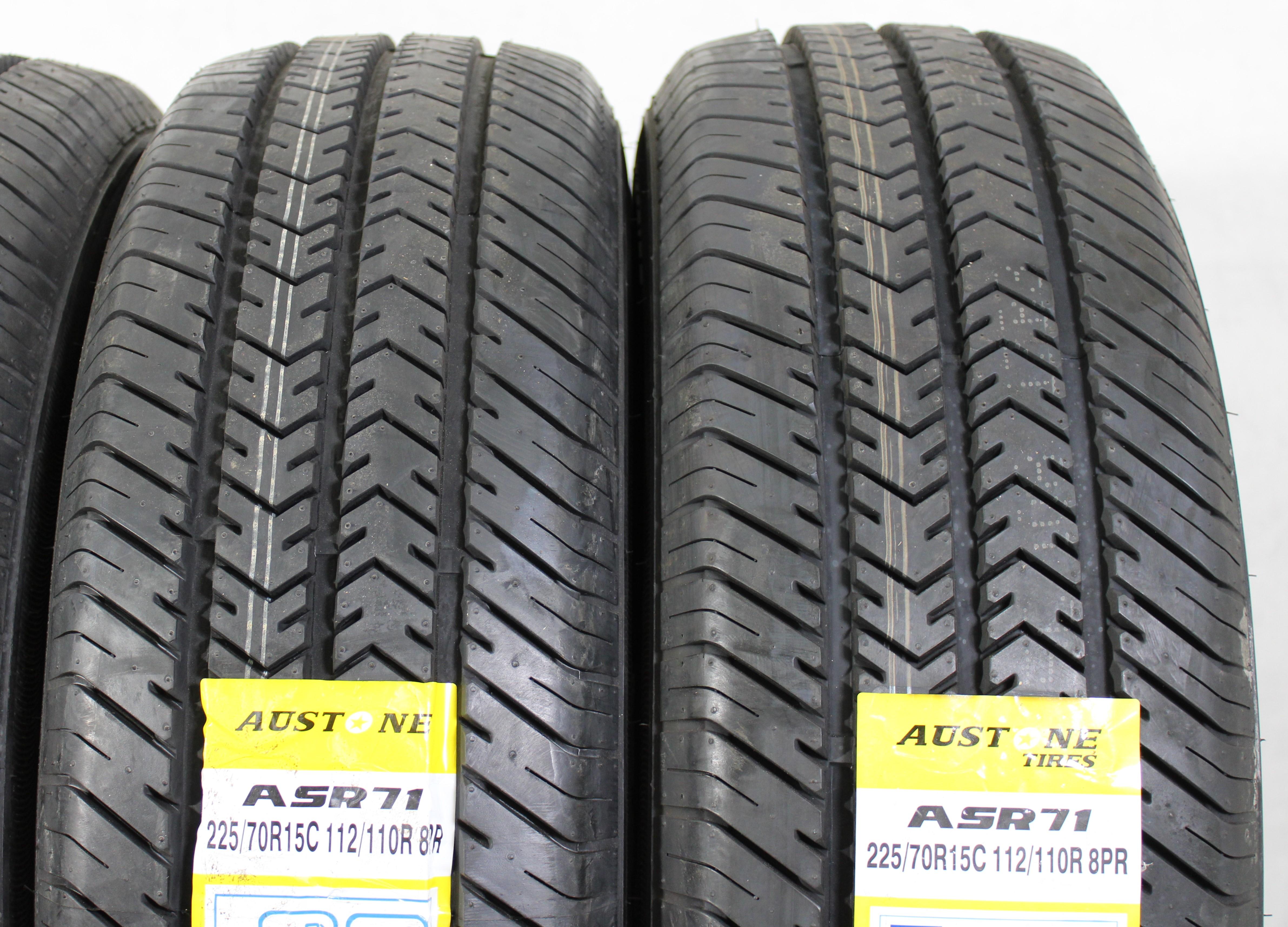 4 neumáticos de verano 225/70R15C 112/110R Austone ASR71 2021
