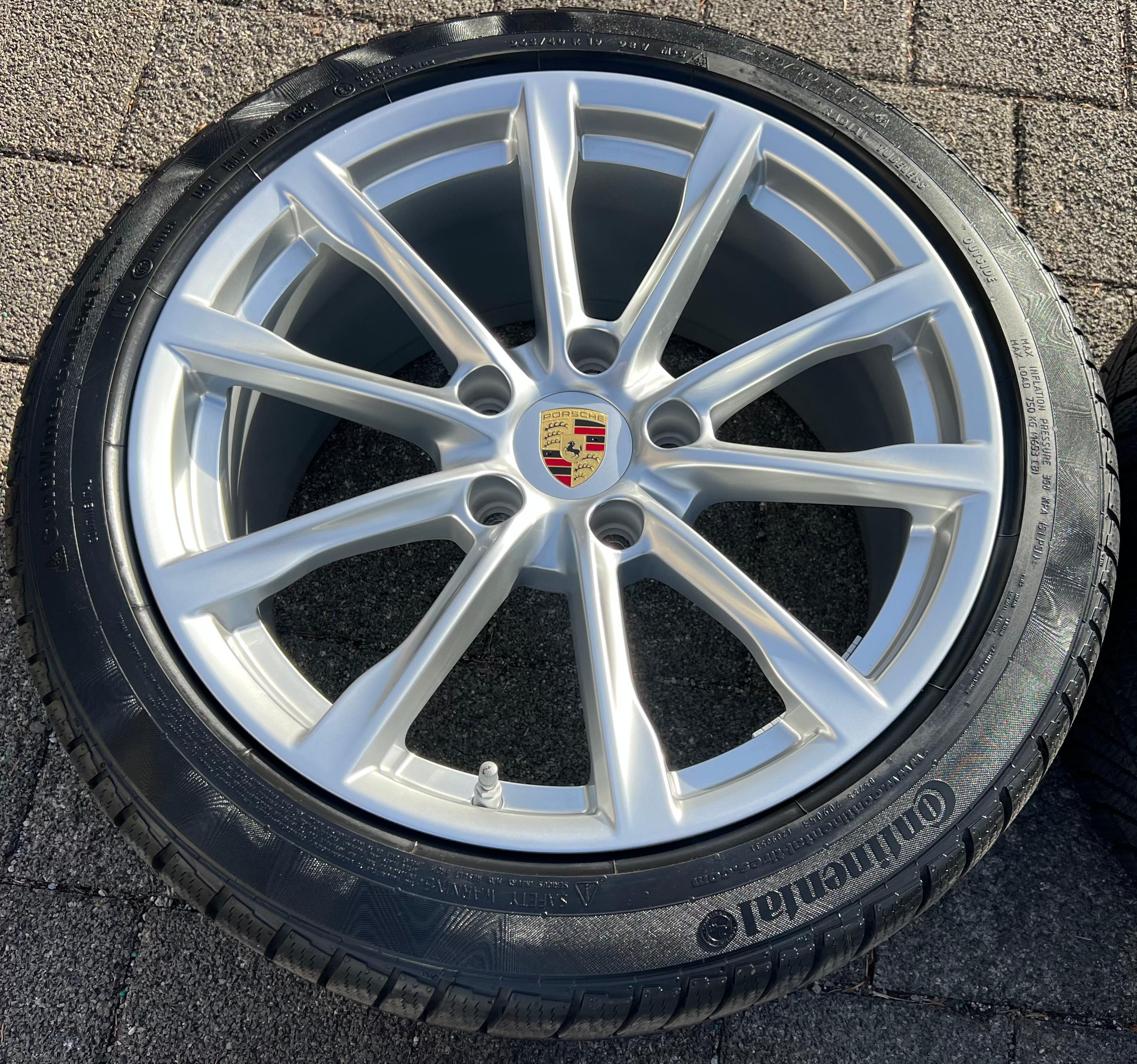 4 ORIGINAL 19" ALU WINTERRÄDER PORSCHE CAYMAN BOXSTER 718 982 982601025 RDKS