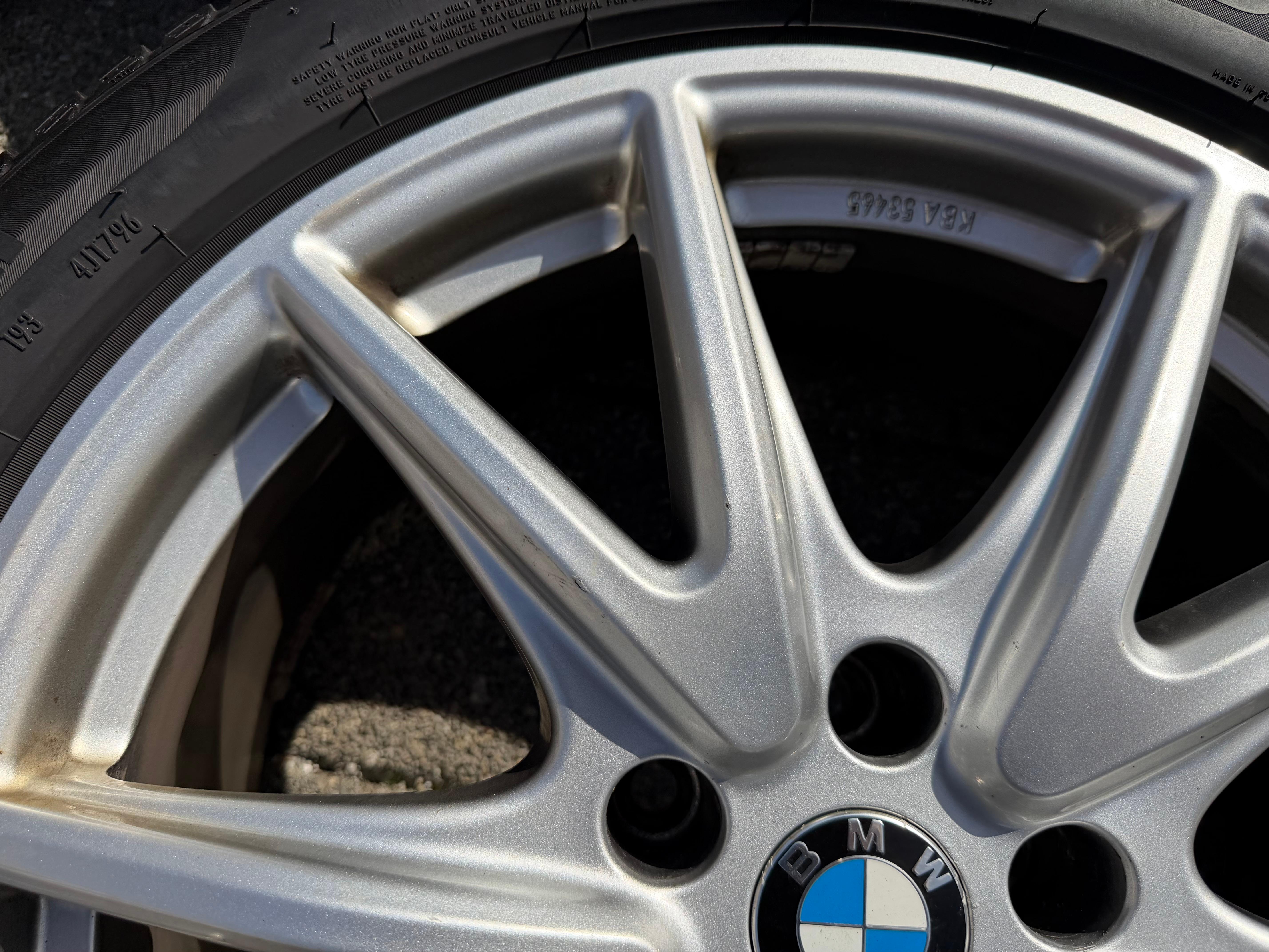 4 Alu 18" Winterräder BMW 5er Reihe G30 G31 245/45R18 100V Pirelli 2023 RDKS