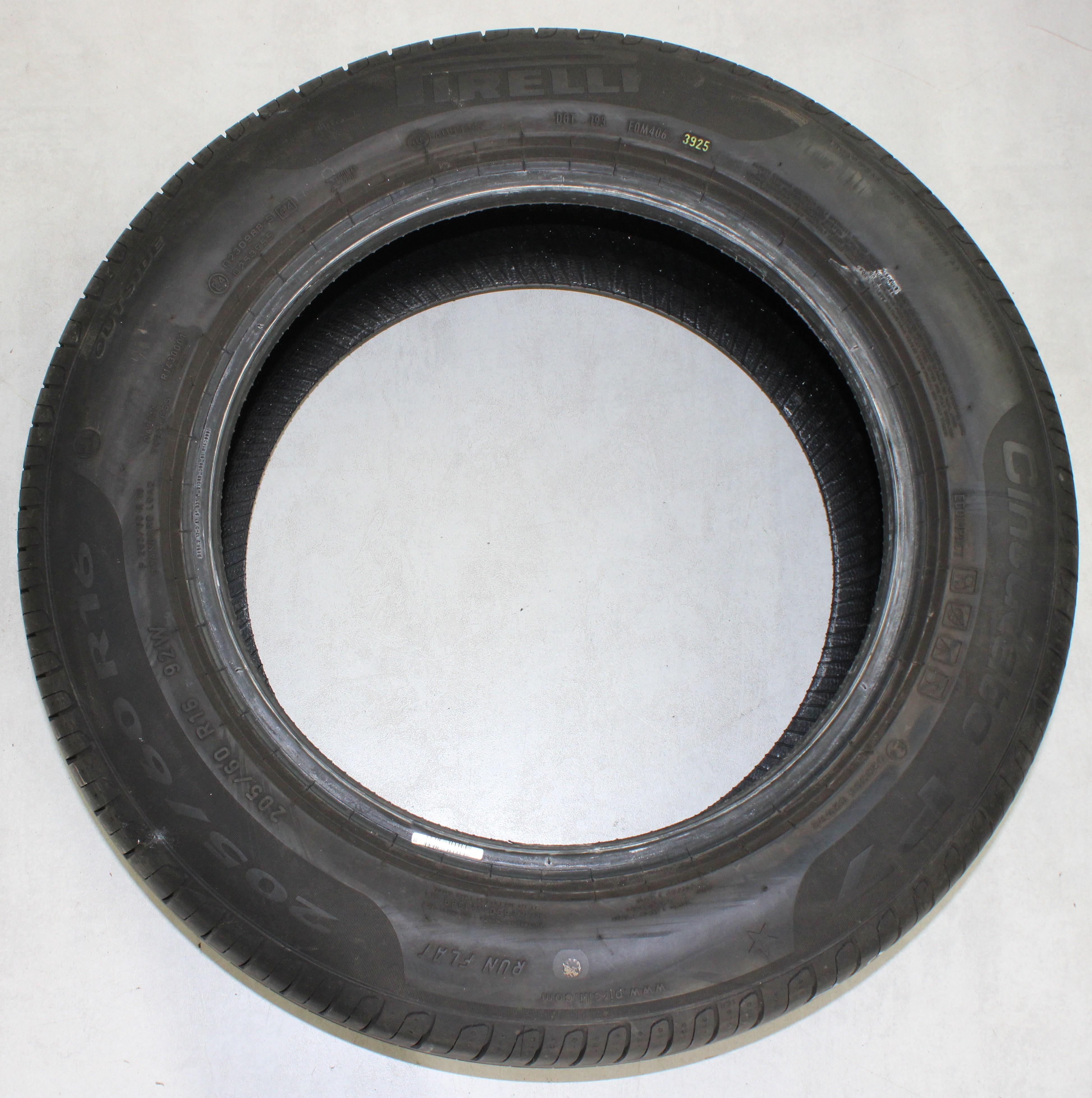 1 x 205/60R16 92W Sommerreifen Pirelli Cinturato P7 * Runflat 7-7,5mm 2025