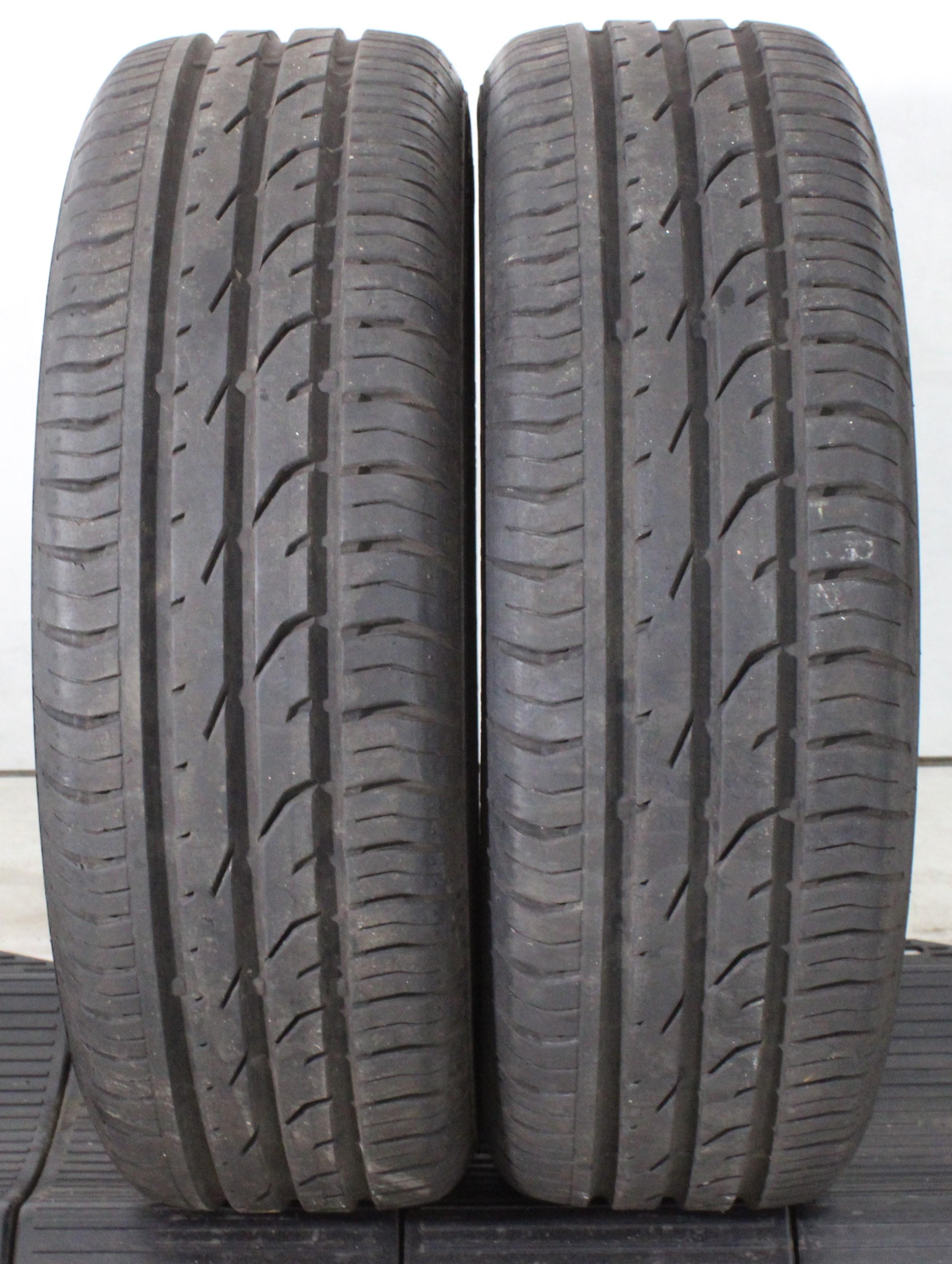 2 x 185/60R15 84H Sommerreifen Continental Premium Contact 2 6-6,5mm 2011