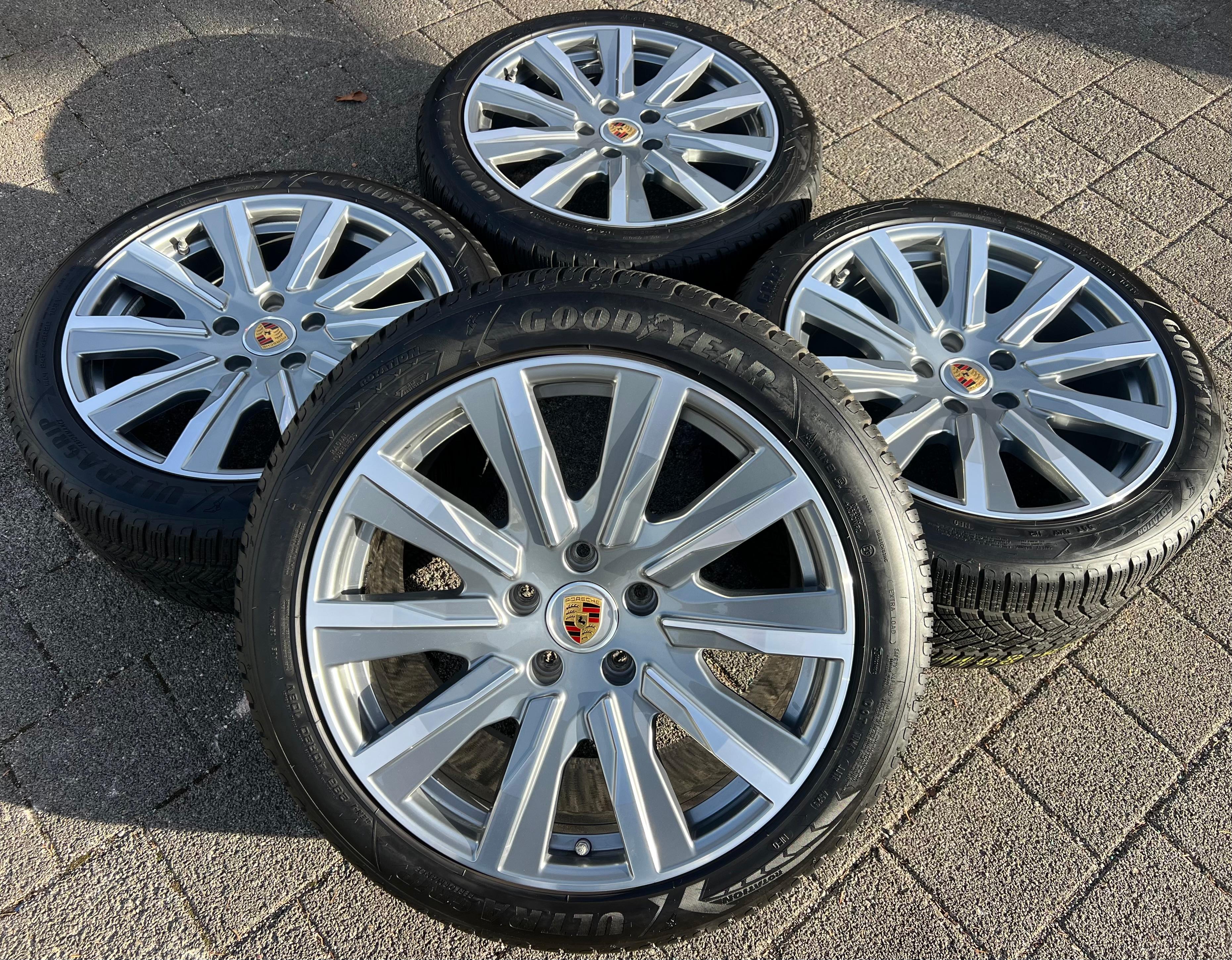 4 ORIGINAL 20" ALU WINTERRÄDER PORSCHE TAYCAN TEQUIPMENT RDKS FREIHAUS