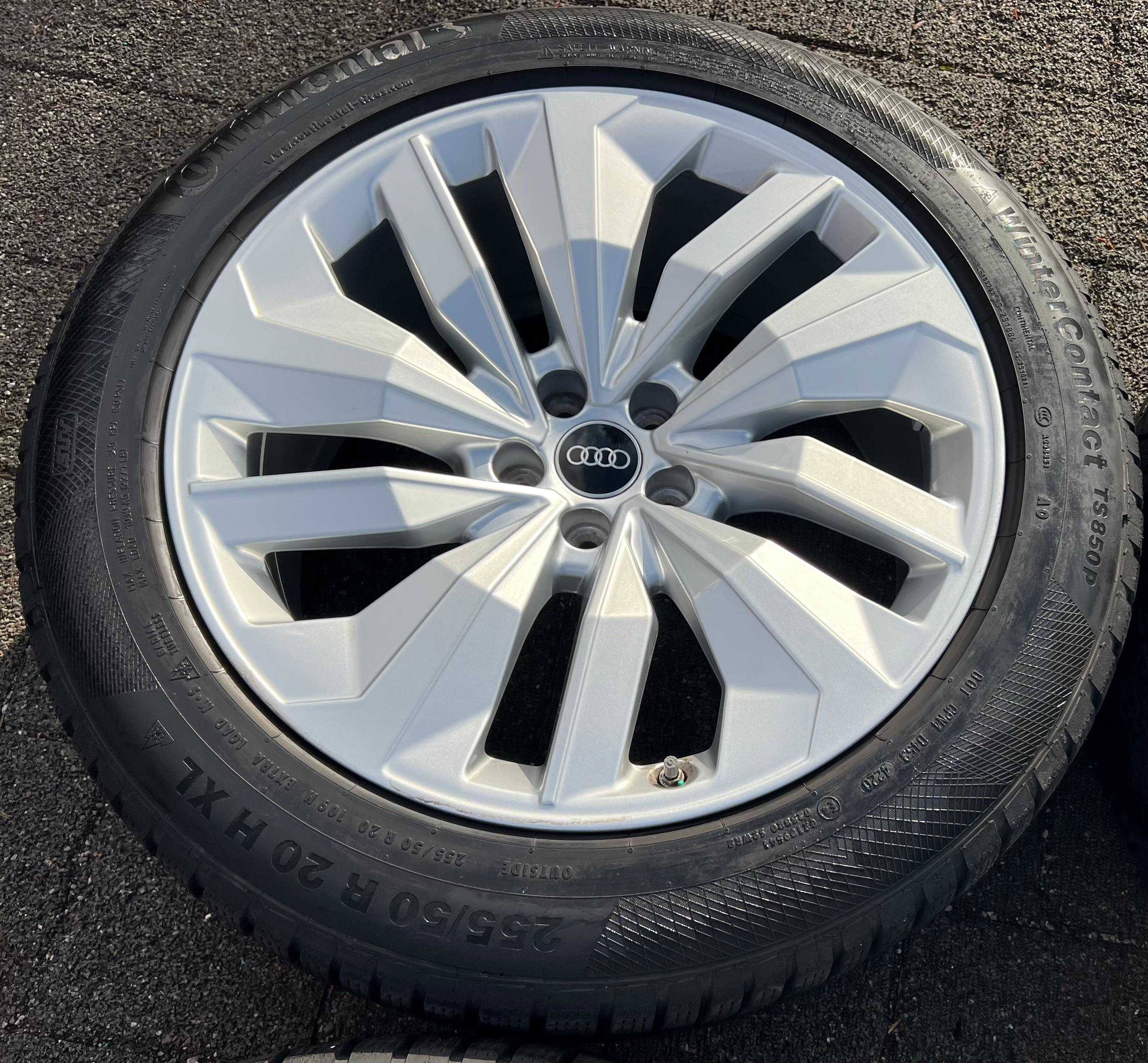 4 ORIGINAL 20" ALU WINTERRÄDER AUDI Q8 GE E-TRON 4KE601025N 255/50R20 109H RDKS