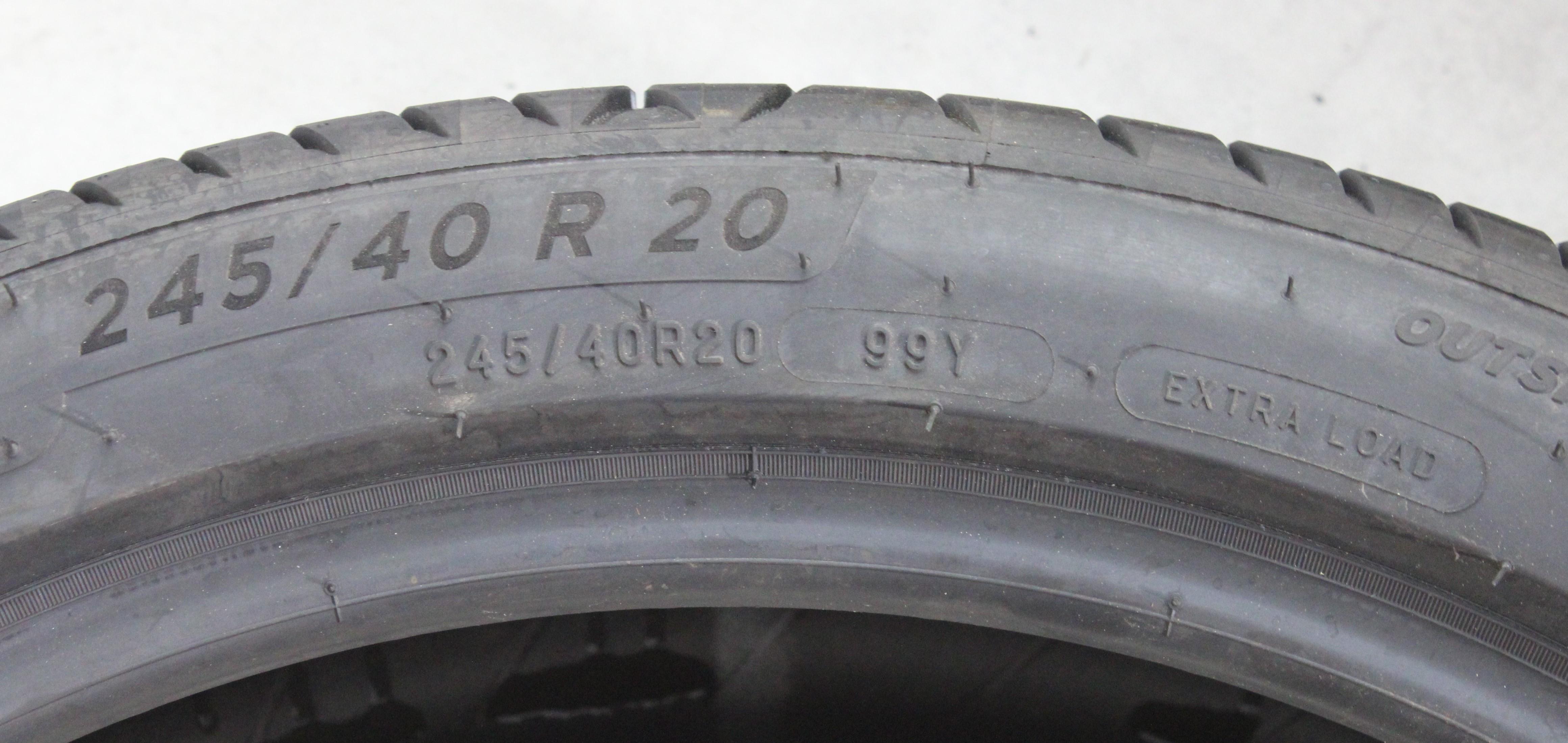 1 pneumatico estivo Michelin E Primacy MO* 245/40R20 99Y, nuovo, 2023, XL
