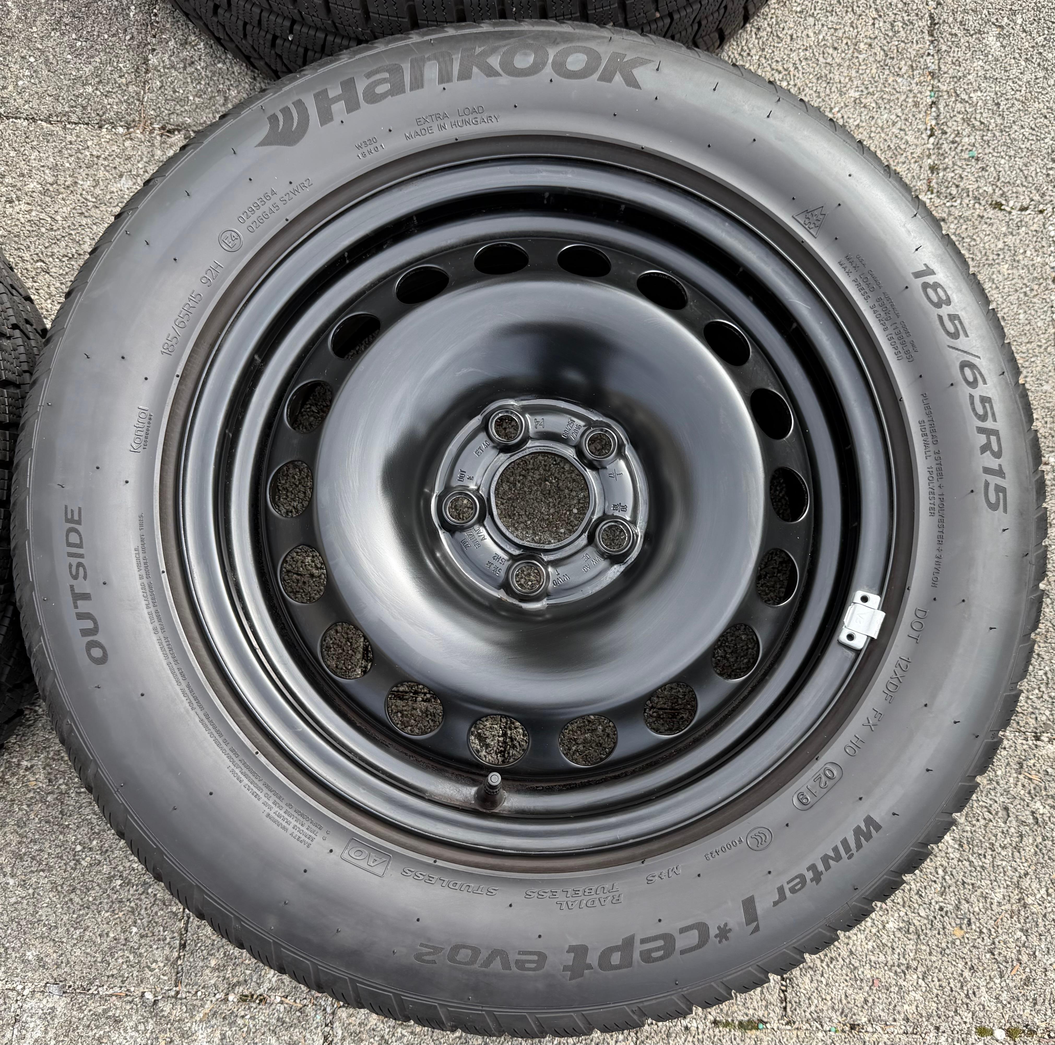 4 WINTERRÄDER AUDI A1 CITY CARVER GB SEAT IBIZA ARONA KJ VW POLO AW 2G 185/65R15 92T