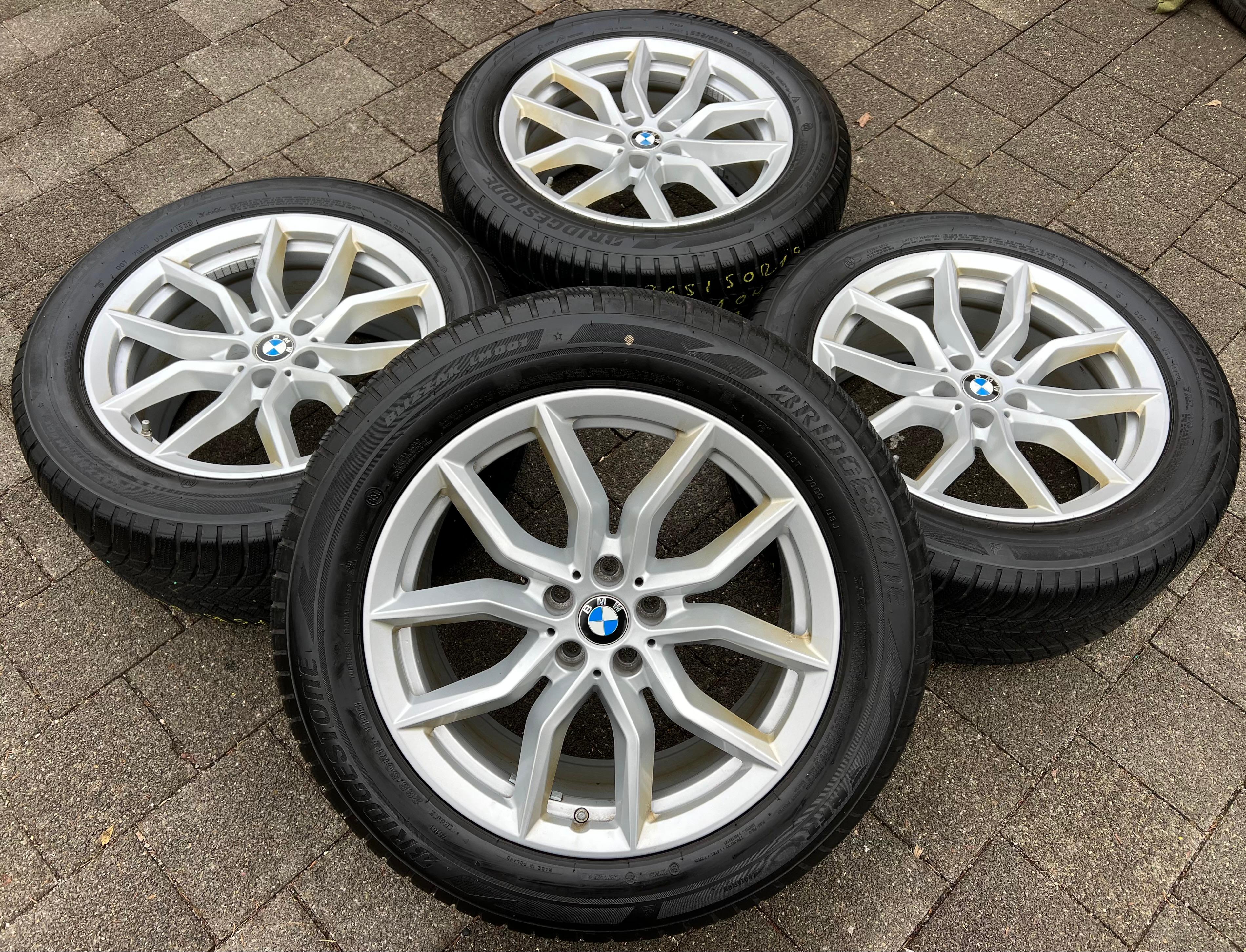 4 ORIGINAL ALU 19" WINTERRÄDER BMW X5 G05 X6 G06 265/50R19 110H RUNFLAT RDKS