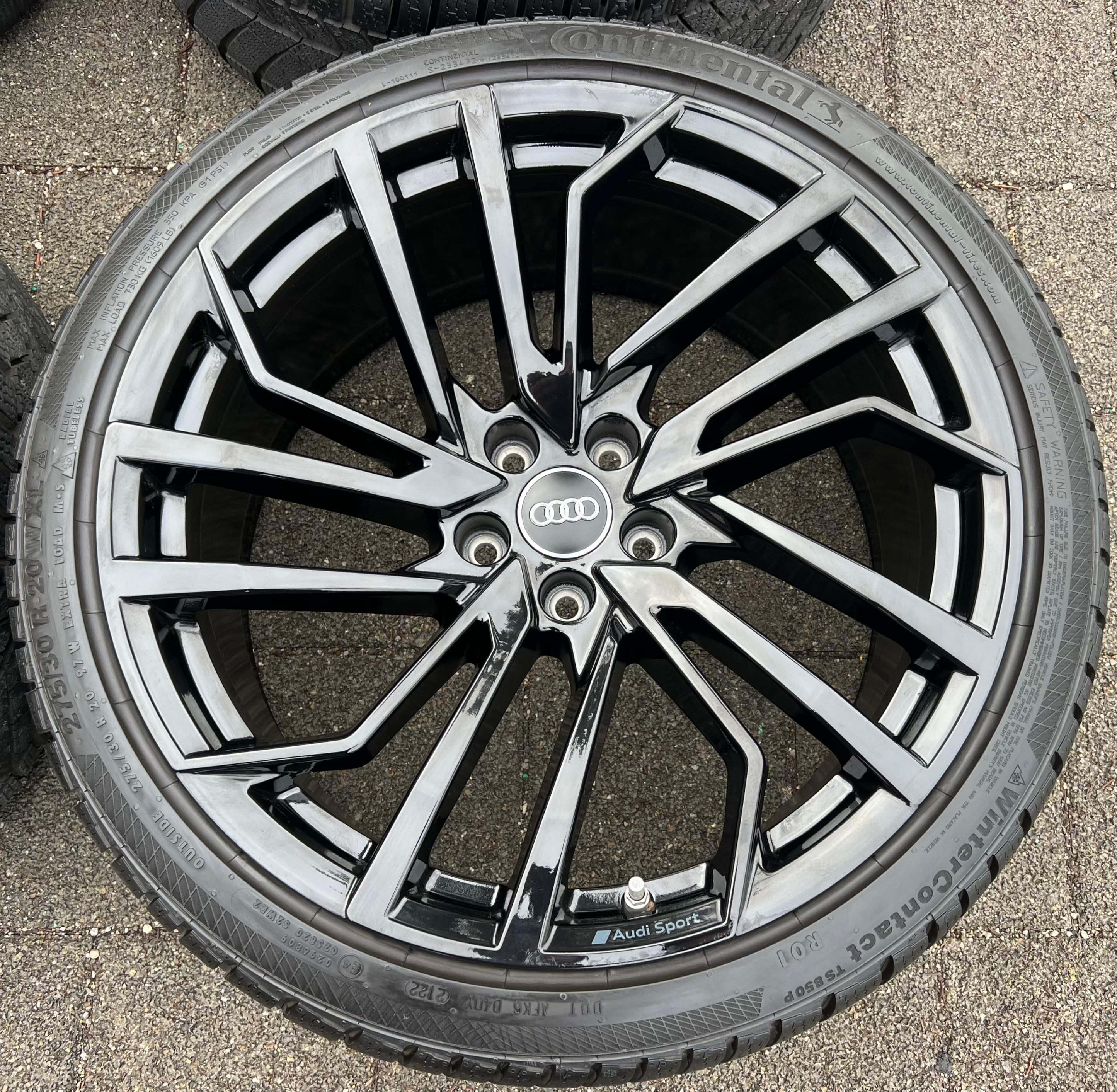 4 ORIGINAL 20" ALU WINTERRÄDER AUDI RS4 RS5 8W 275/30R20 97W 8W0601025FE FREIHAUS
